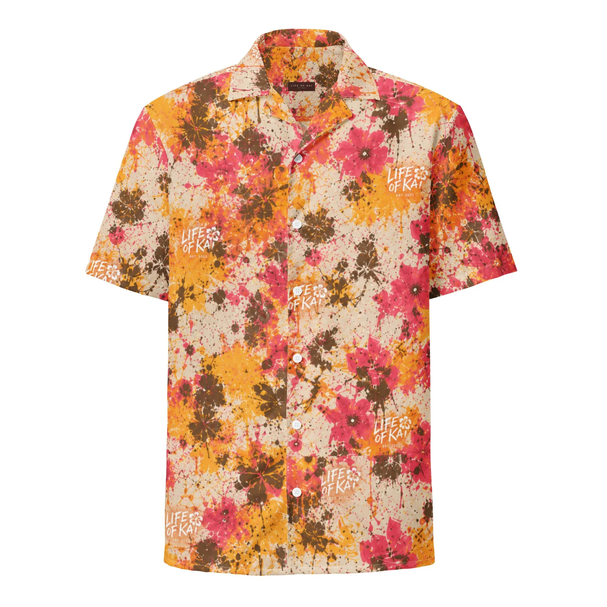 SPLATTER Aloha Shirt