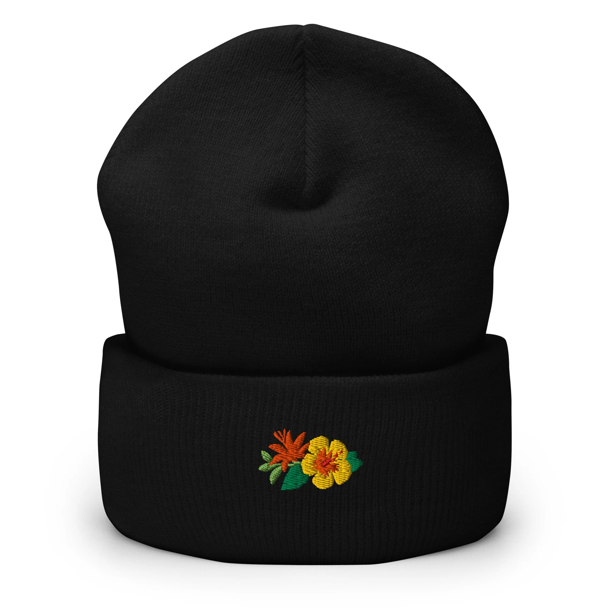 Embroidered LOGO Cuffed Beanie