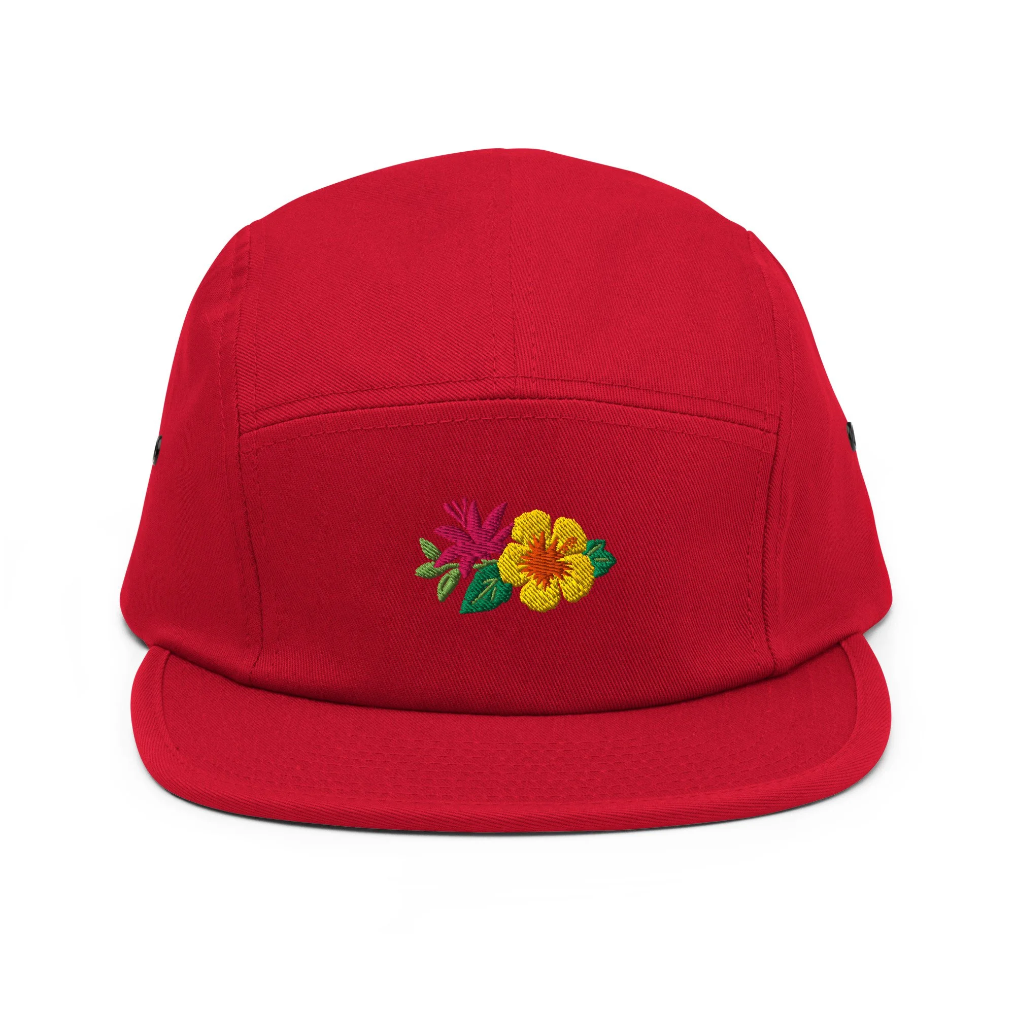 Embroidered LOGO 5-Panel Cap