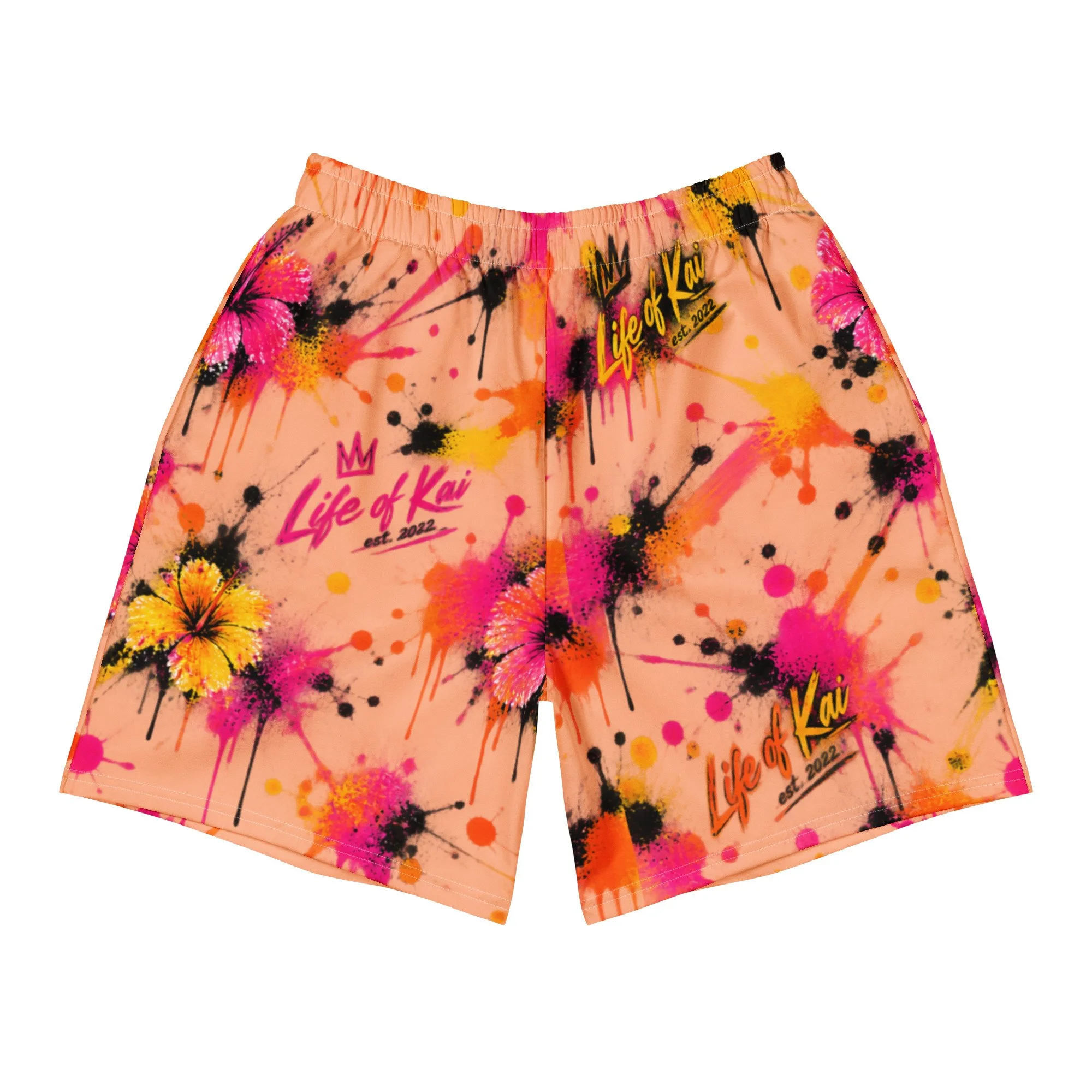 ORANGE GRAFFITI Shorts