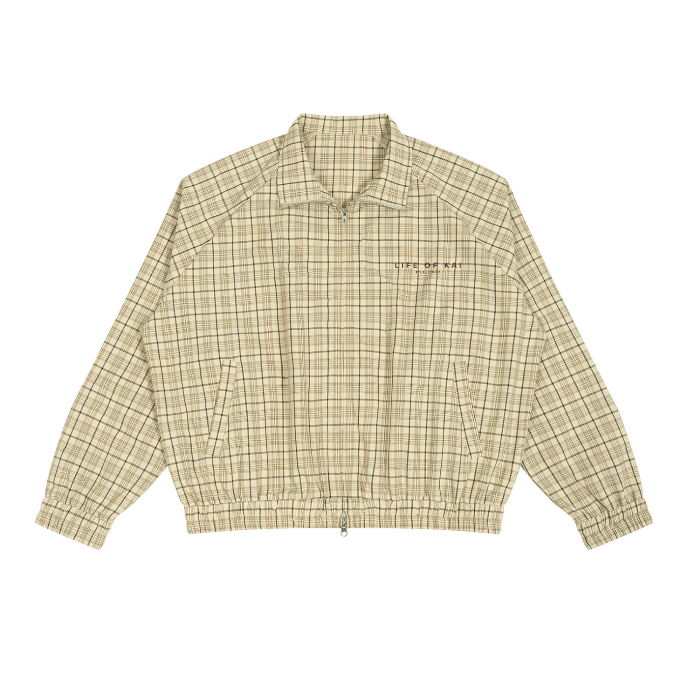 LOK SB Full-Zip Plaid Jacket