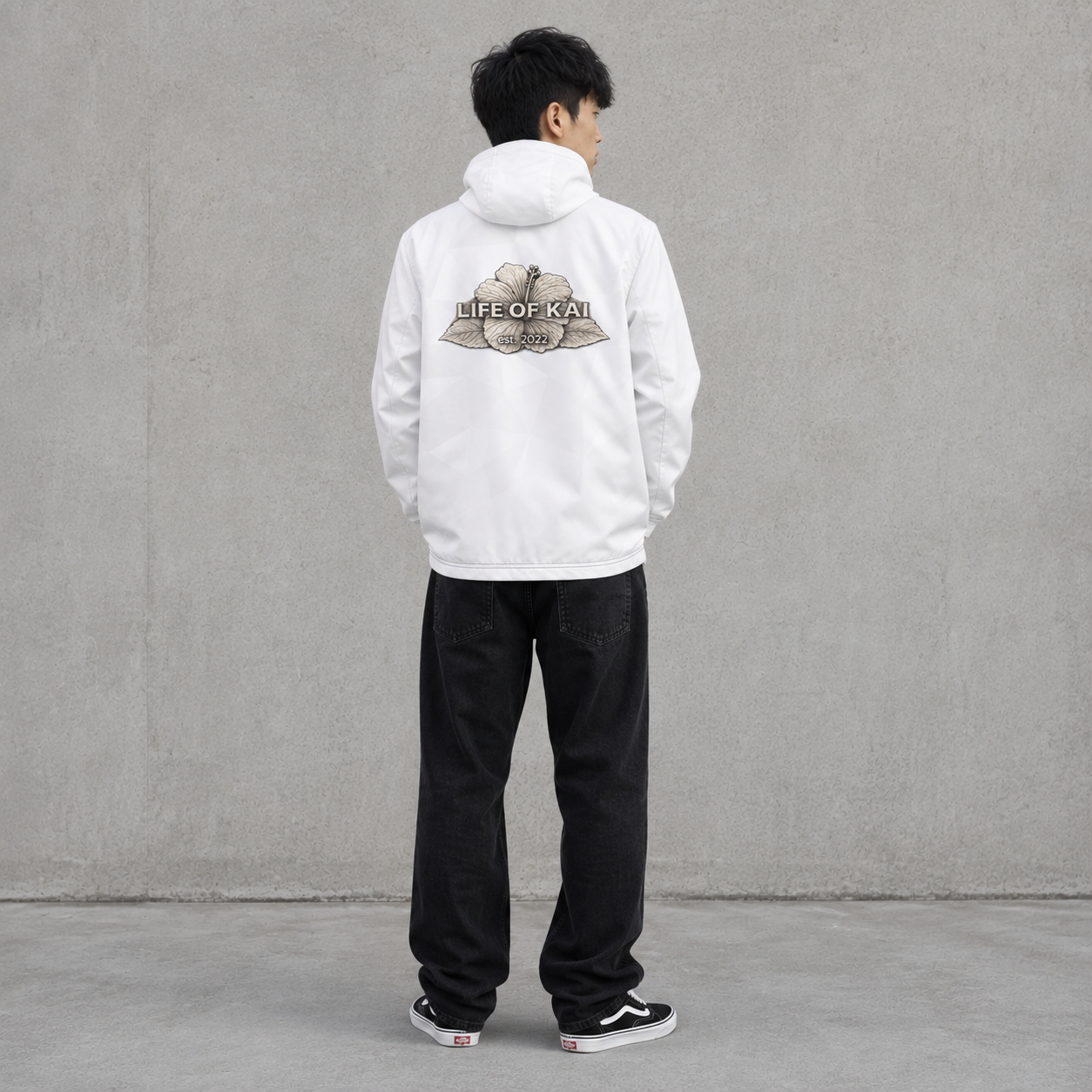 Printed METAL Windbreaker