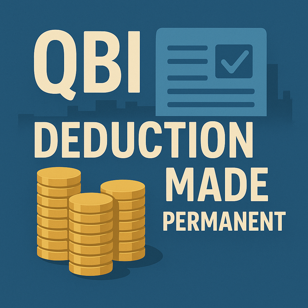 QBI Deduction Made Permanent: Action for S-corps, LLCs, and Partnerships in Richmond
