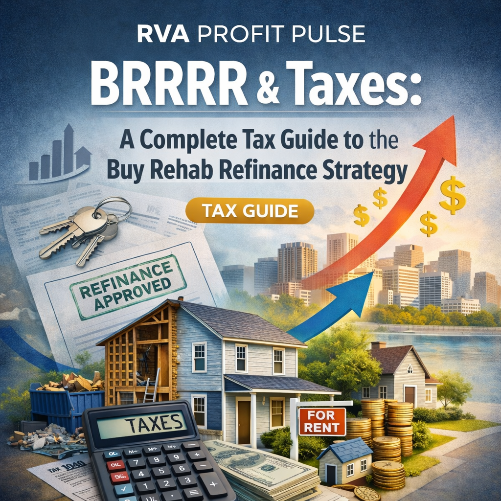 BRRRR &amp; Taxes: A Complete Tax Guide to the Buy–Rehab–Refi Strategy