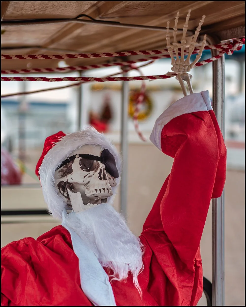 Gruesome Christmas Santa.  December 2025.