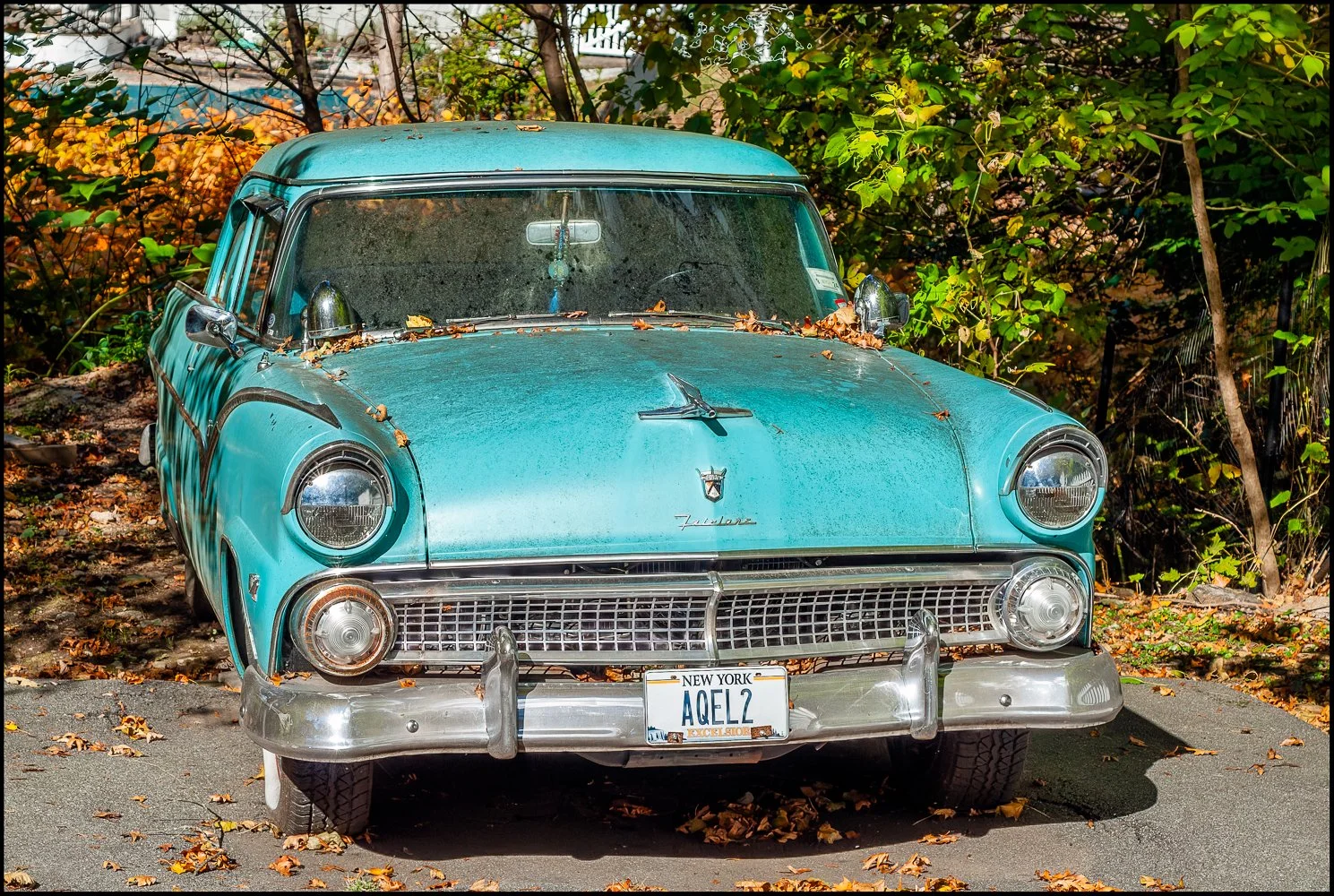 Ford Fairlane.  Briarcliff Manor, NY, October 2025