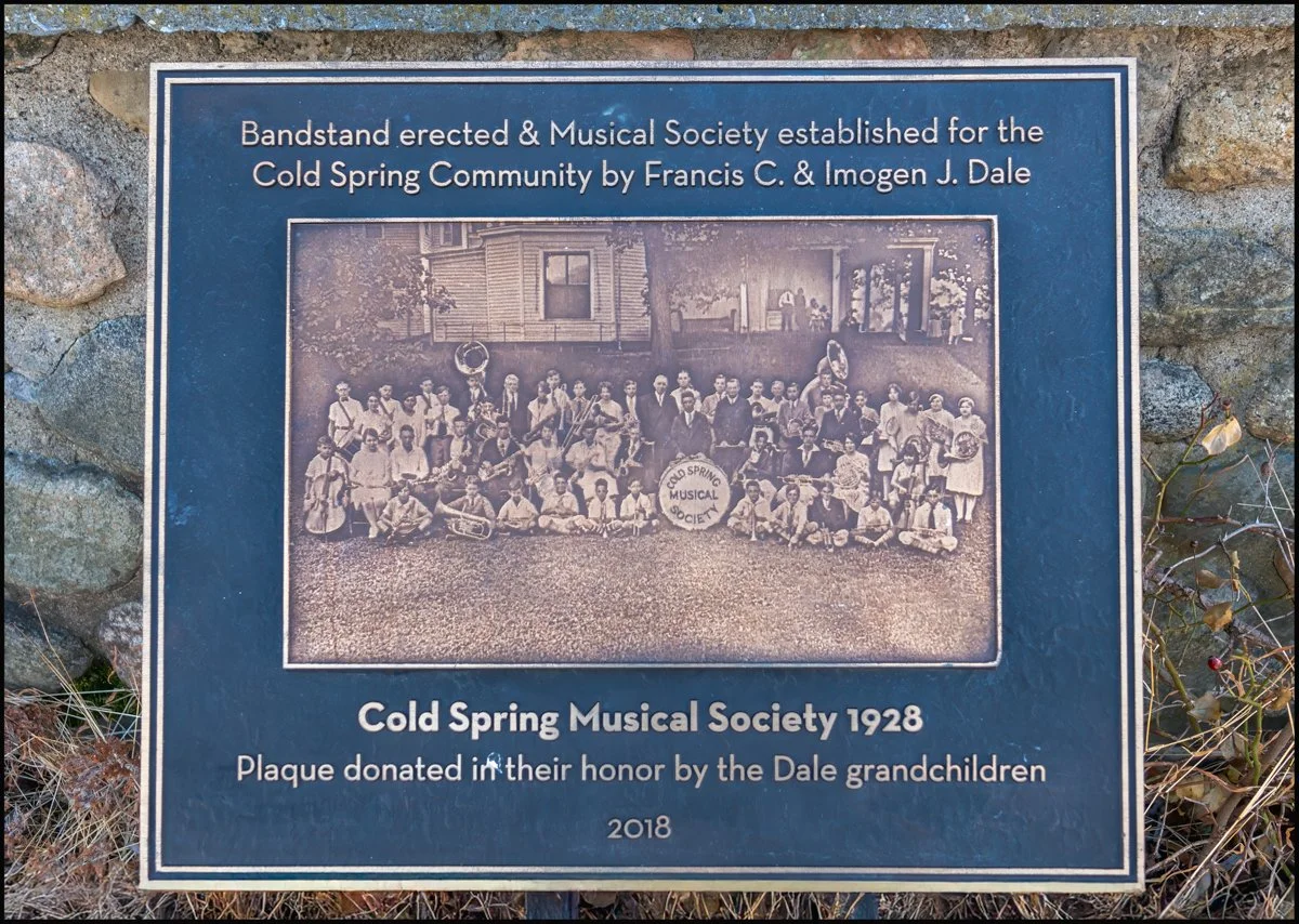 Cold Spring Plaque A trip to Cold Spring, NY — Howard Dale Photography