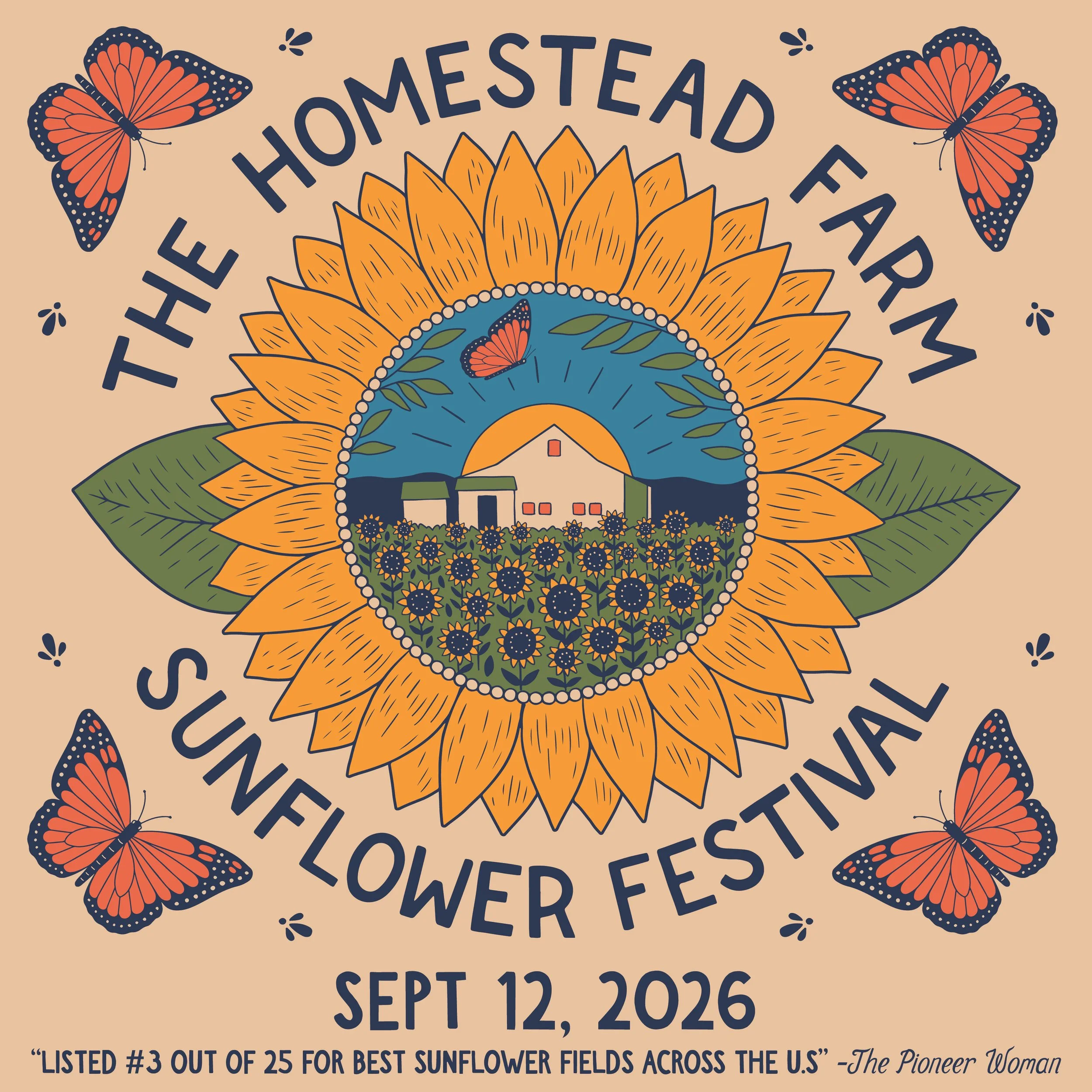 The Homestead Farm Sunflower Festival