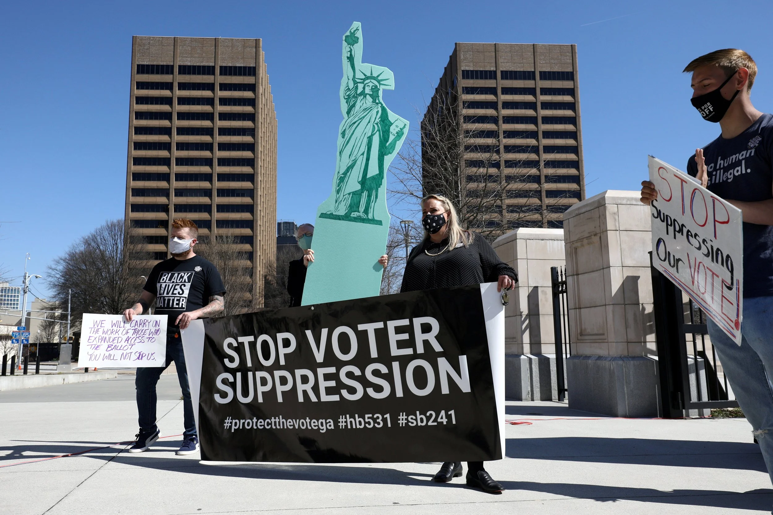 CORPORATE INVOLVEMENT IN POLITICS & VOTER SUPPRESSION