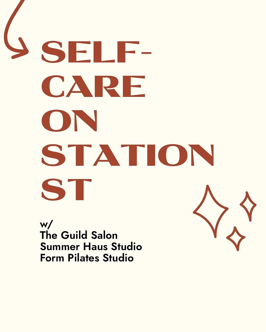 Self-care hits different on Station St ✨
We&rsquo;ve joined forces with our amazing neighbours @form_pilates.studio and @summerhaus.studio to help you look good, feel good, and glow this November. 

✂️ The Guild Salon:
15% off colour appointments wit
