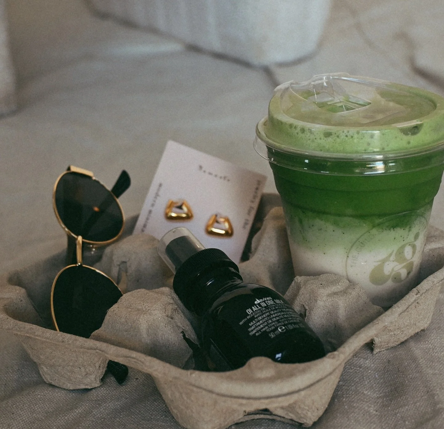 Matcha in hand, fresh hair, and a little treat for yourself. That&rsquo;s the kind of self care we can get behind.