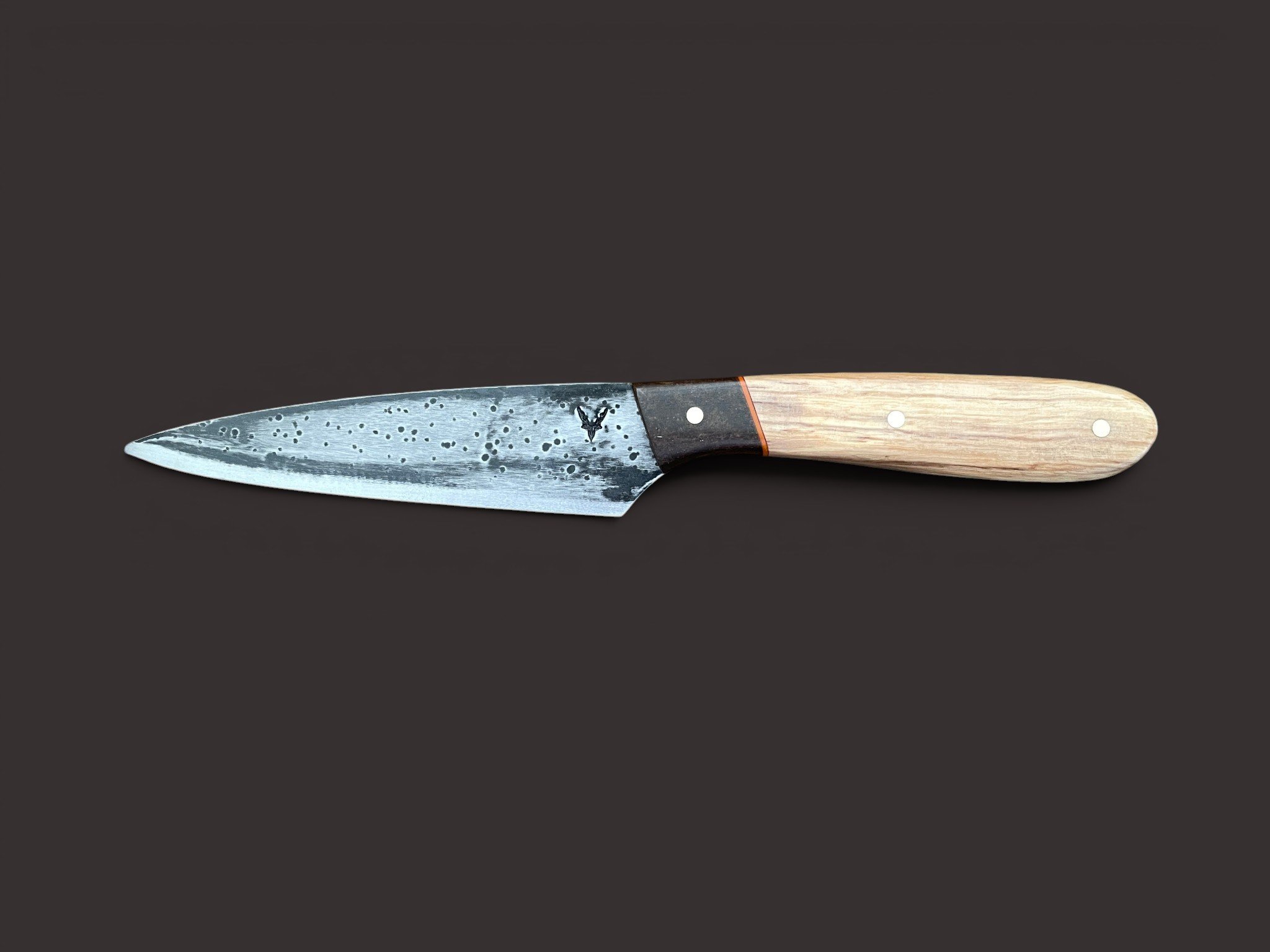 Utility Knife - 5-inch - Black Maire & Espresso Micarta