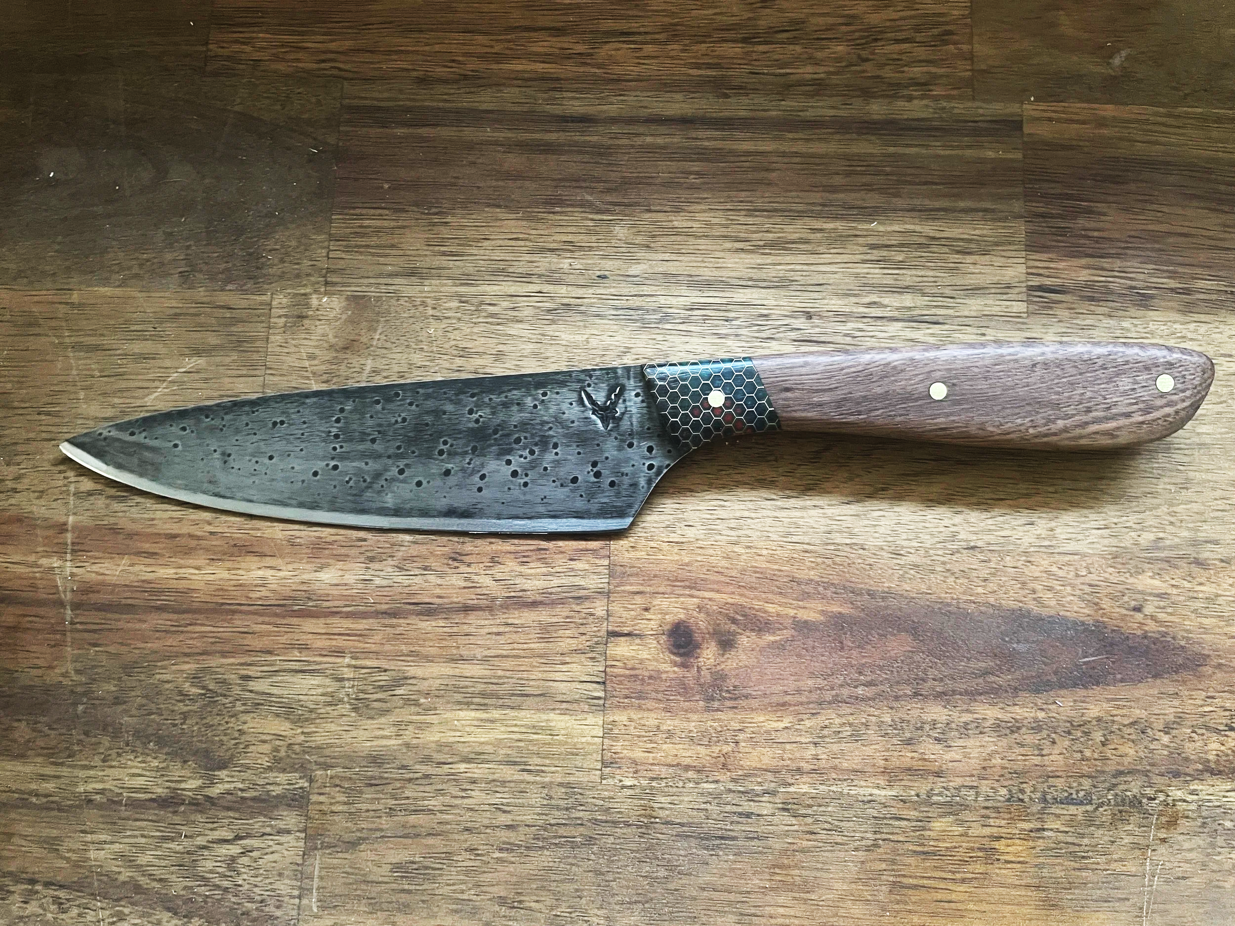 Chef Knife - 6-inch - NZ Rata & C-Tek Honeycomb