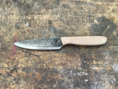 4 Inch Rewarewa Knife Left Facing