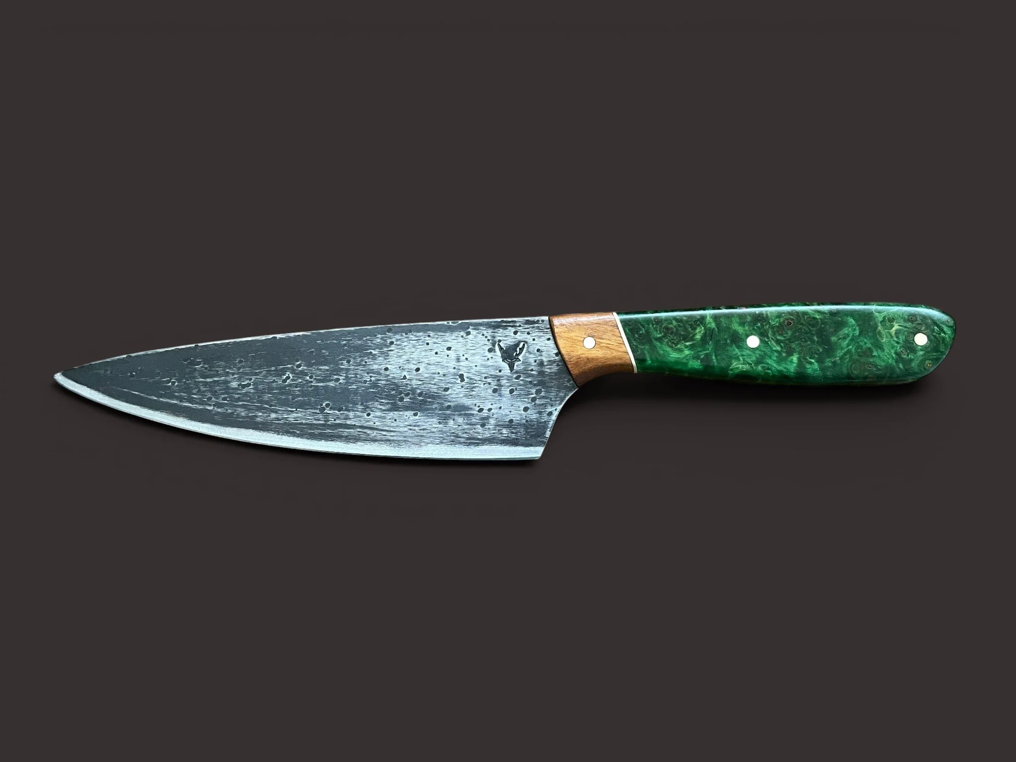 Chef Knife - 7-inch - Curly Birch & Teak