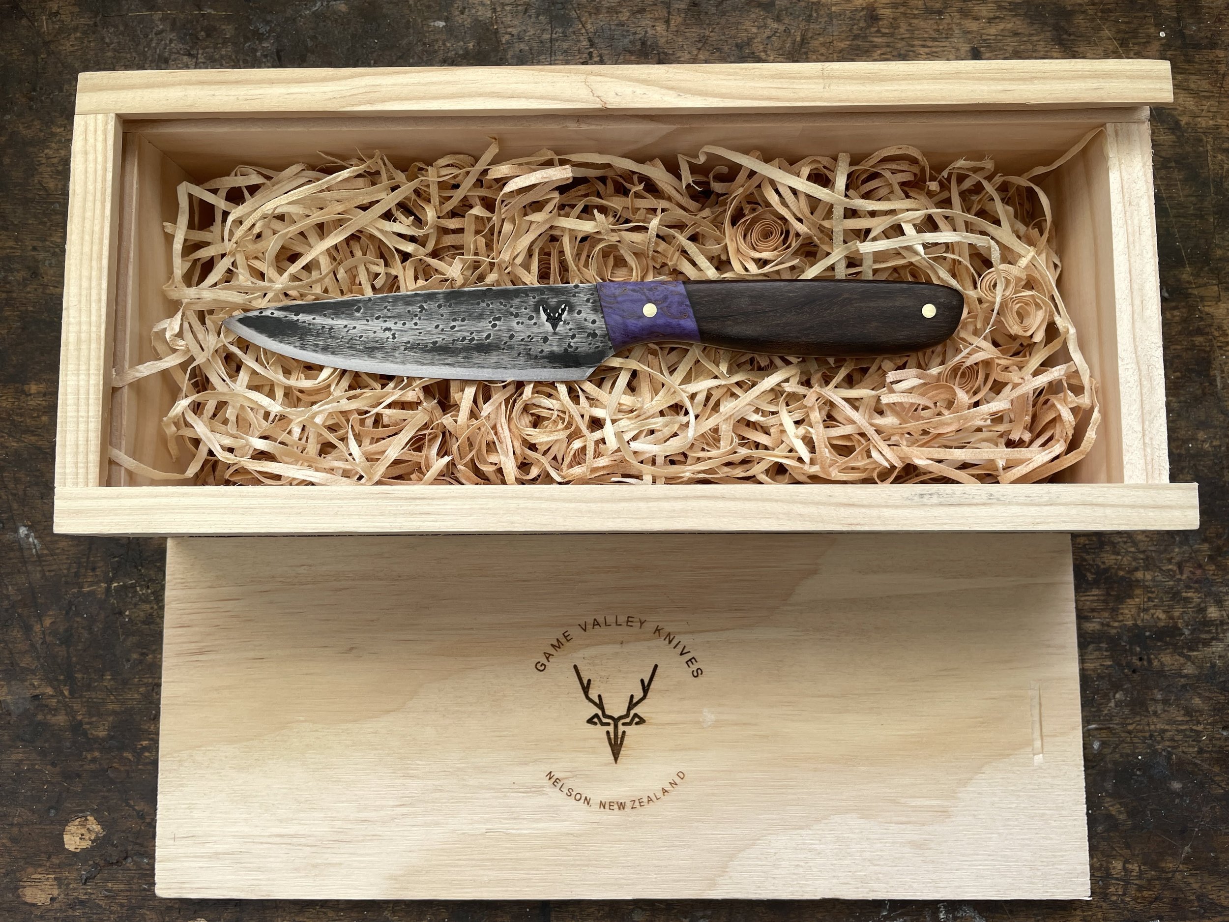 Utility Knife ebony in gift box