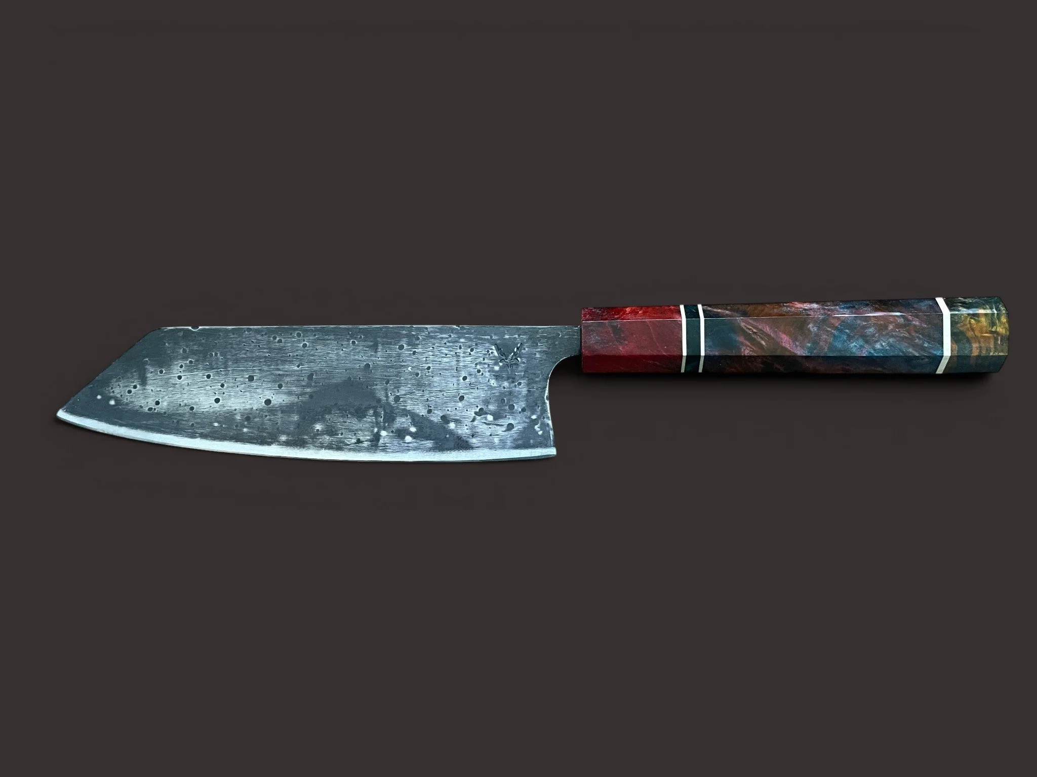 Japanese Chef Knife - Curly Birch