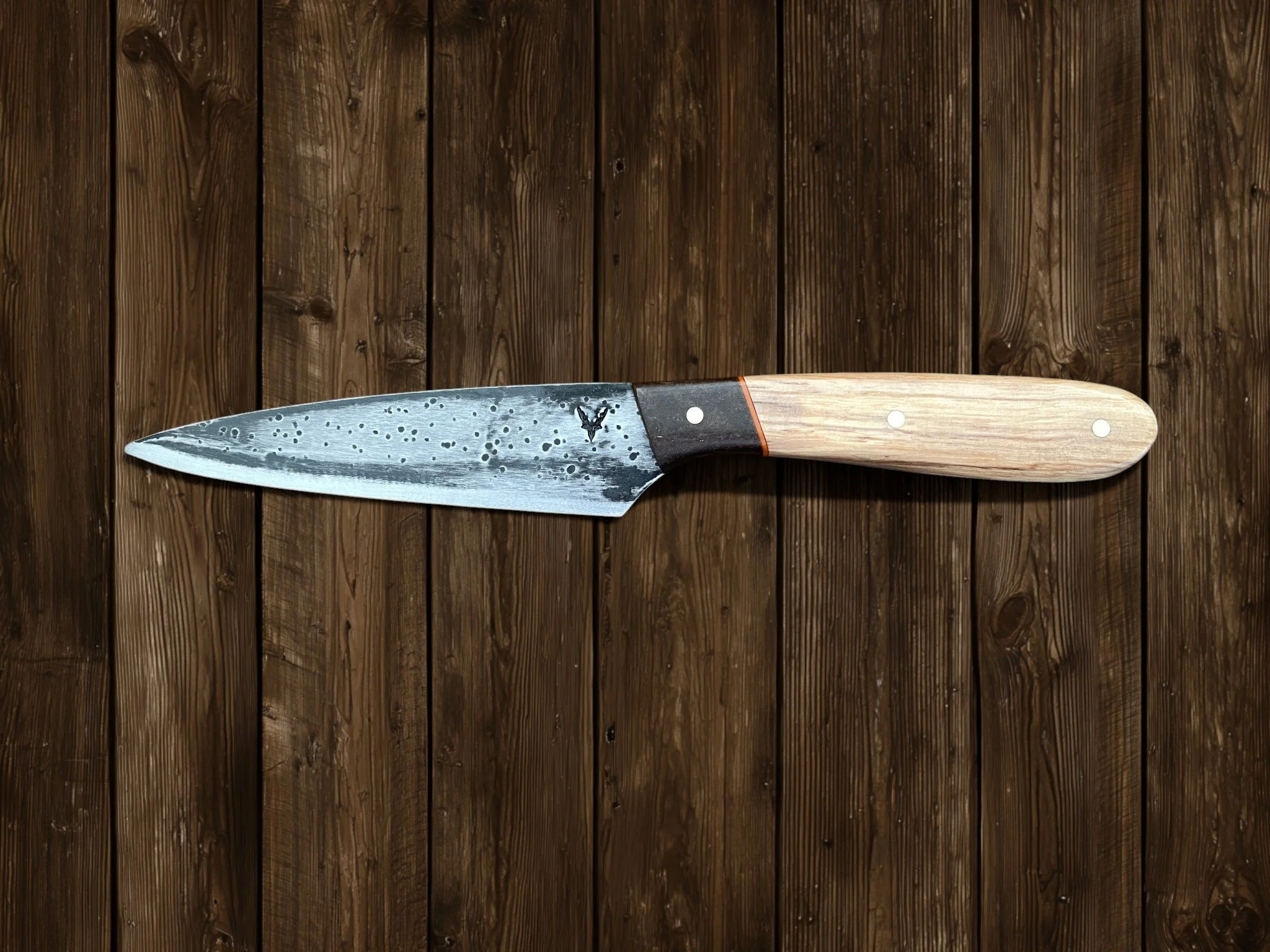 Utility Knife - 5-inch - Black Maire & Espresso Micarta