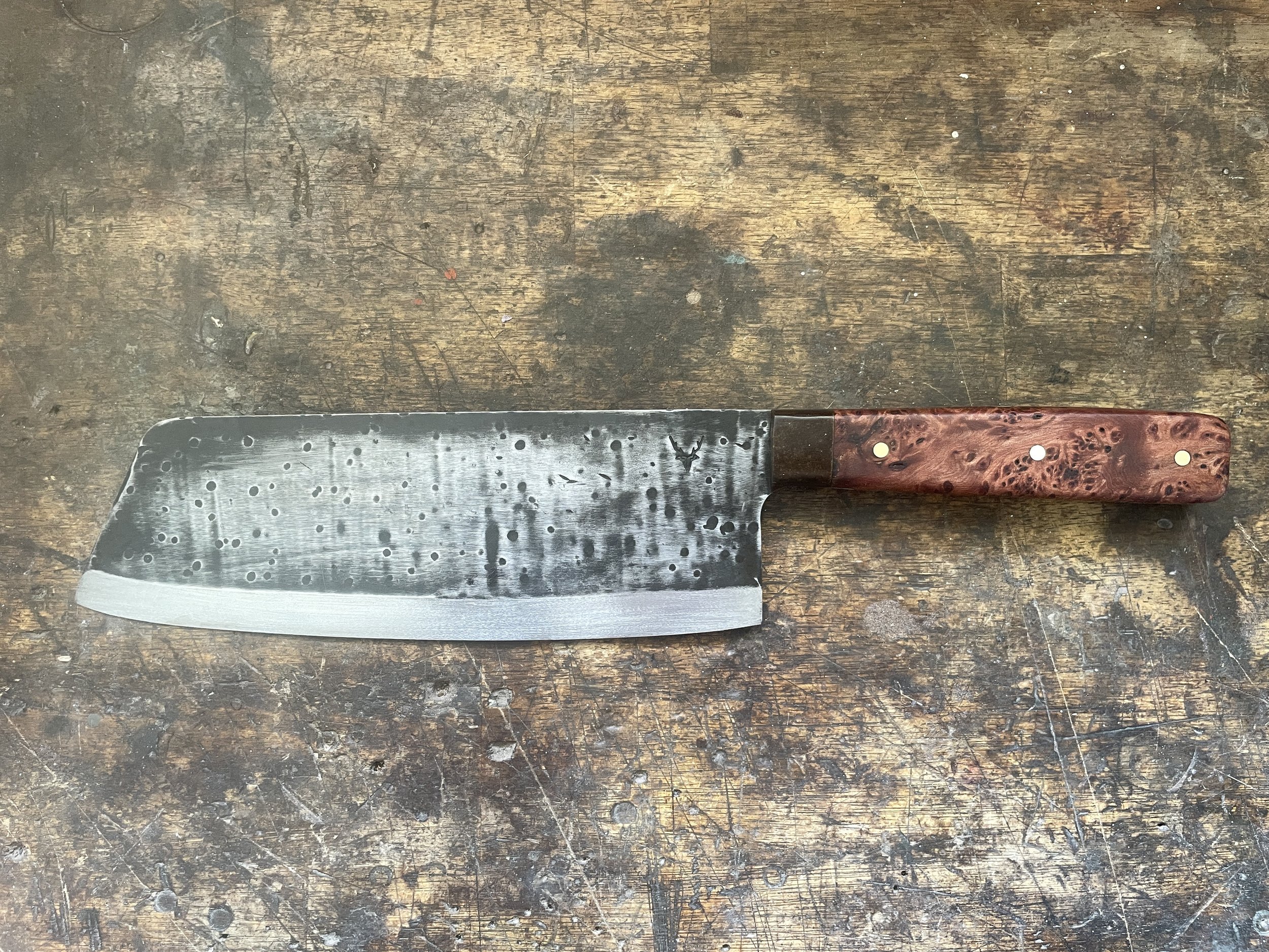 Chef Cleaver - Totara Burl