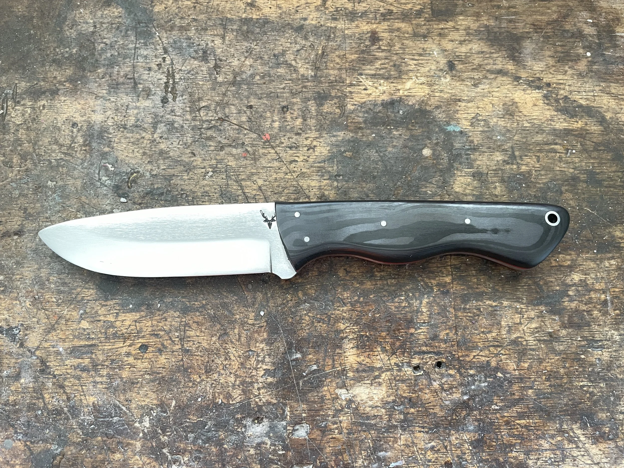 Classic Hunter Knife facing left