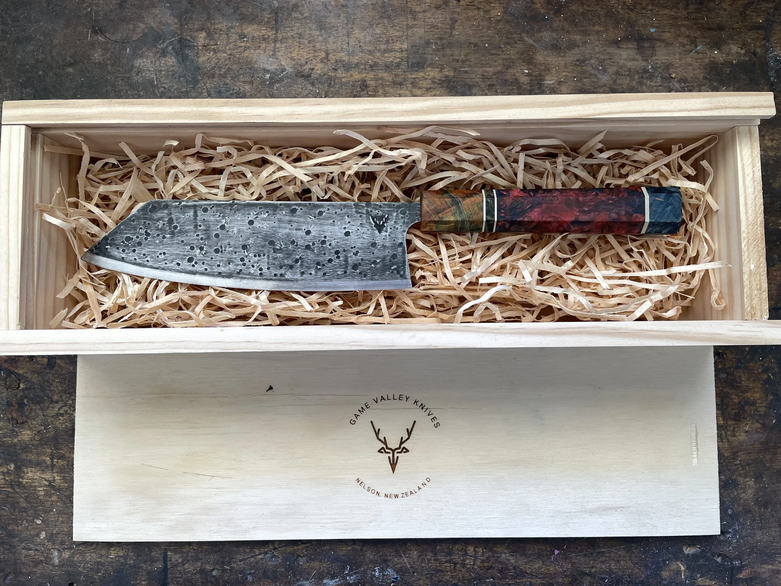 Japanese Chef Knife in a gift box