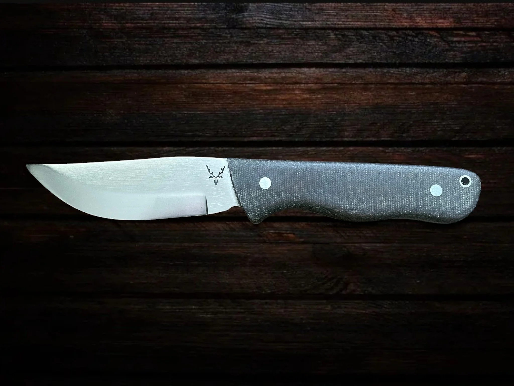 Ultimate Hunter Knife - Olive Micarta