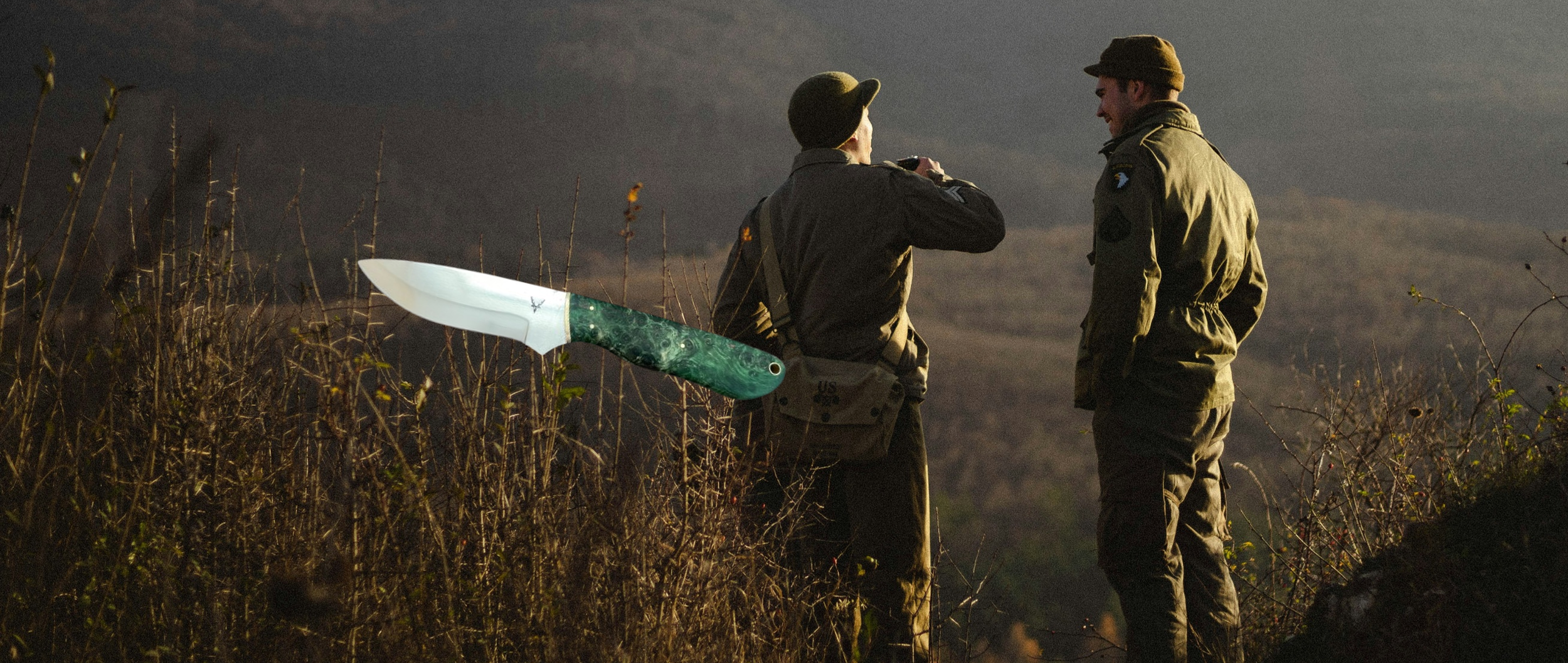 HUNTING COMPANION - A classy knife. Great around the campfire & very capable of heavy-dury field work. 