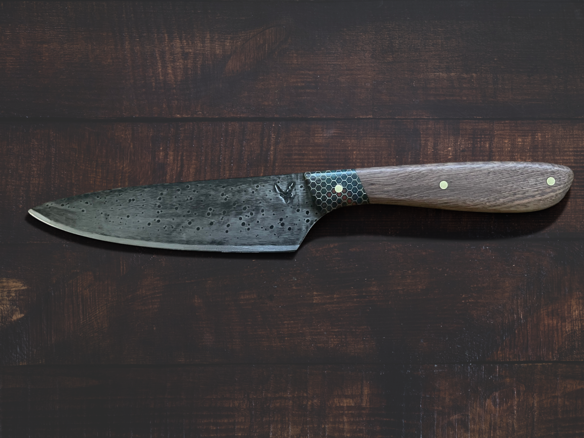 Chef Knife - 6-inch - NZ Rata & C-Tek Honeycomb