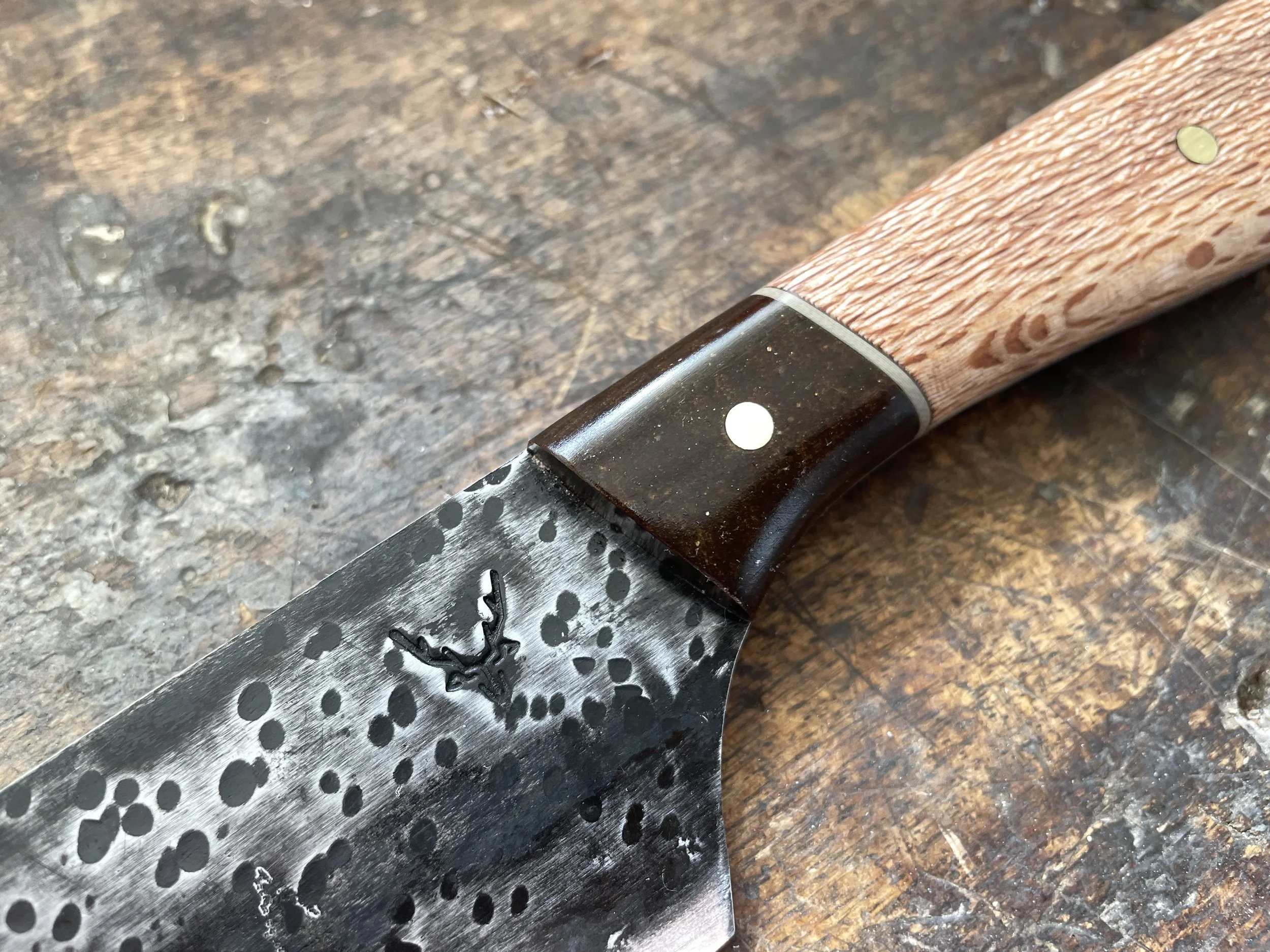 6 inch chef knife rewarewa close up