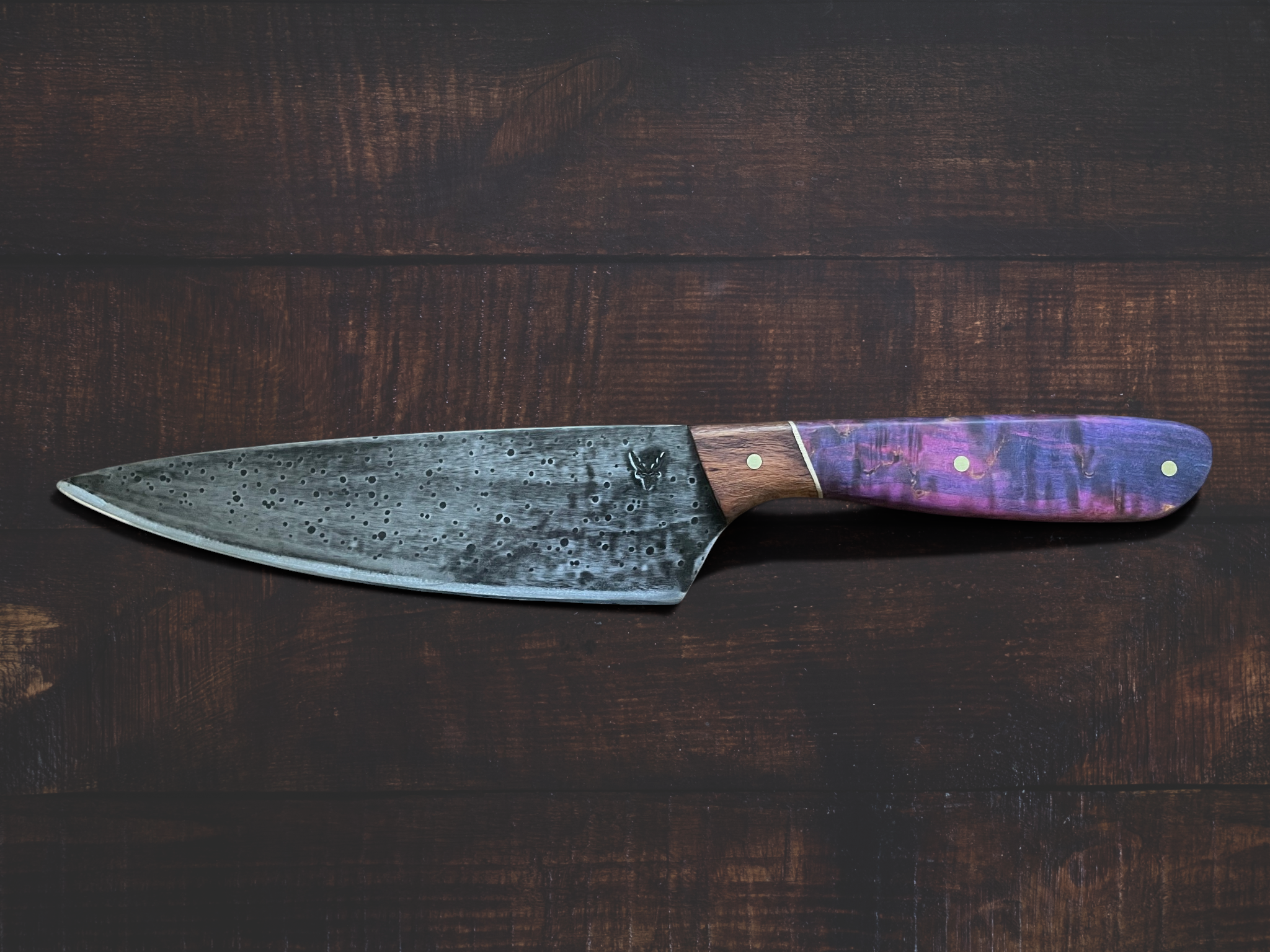 Chef Knife - 7-inch - Curly Birch & Casuarina