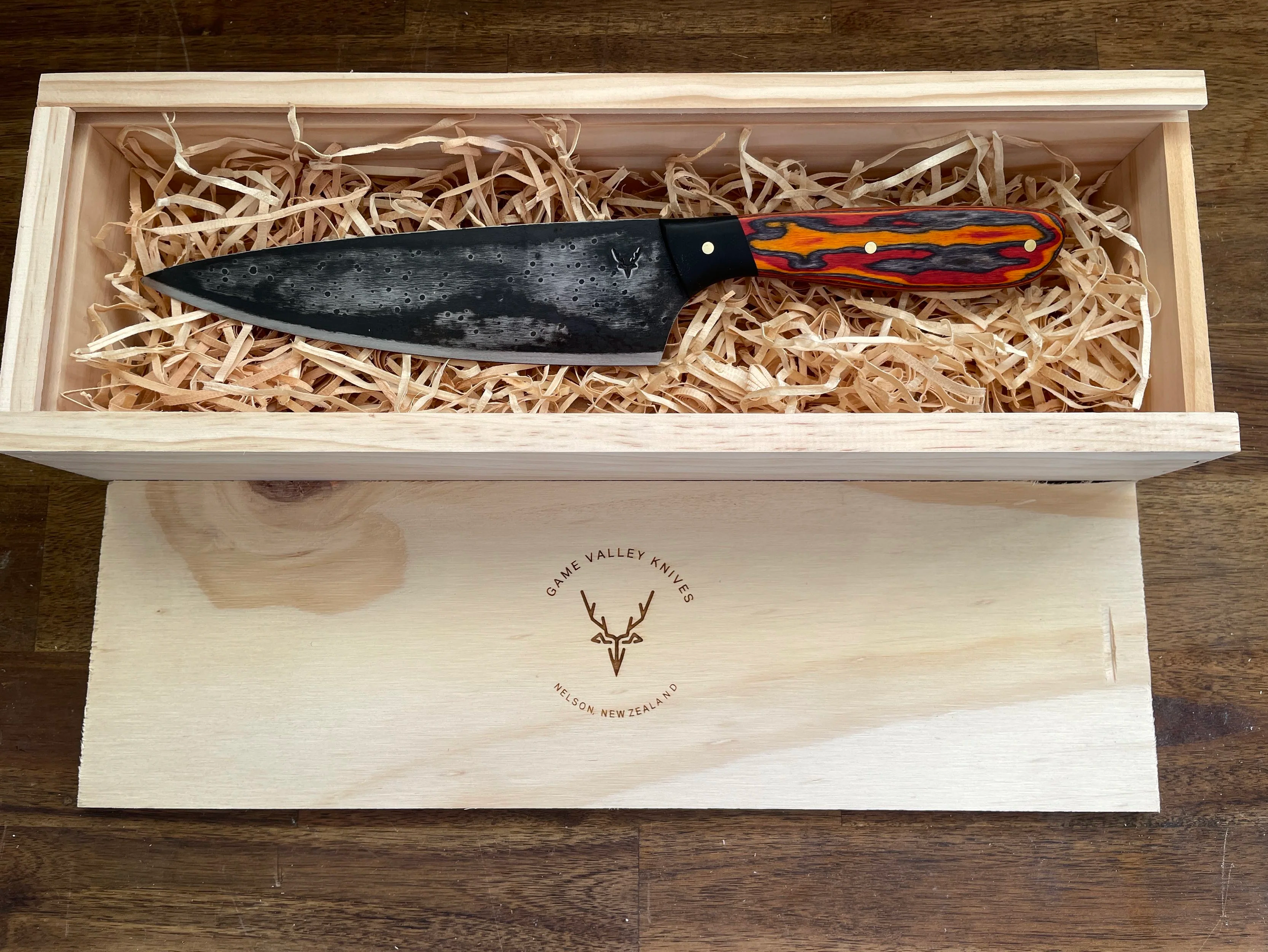 Multi-colour Chef Knife in gift box