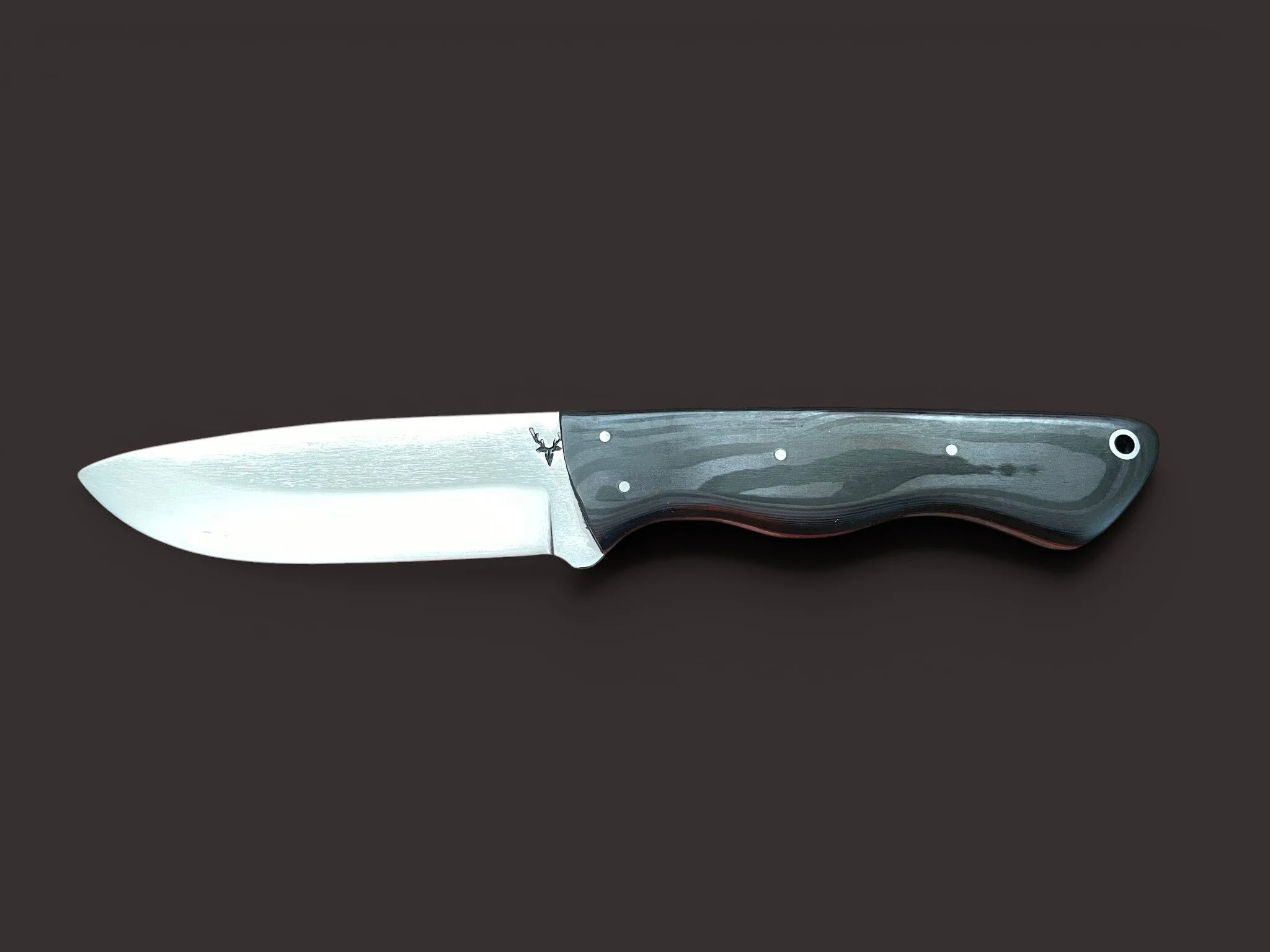 Classic Hunter Knife - Carbon Fiber
