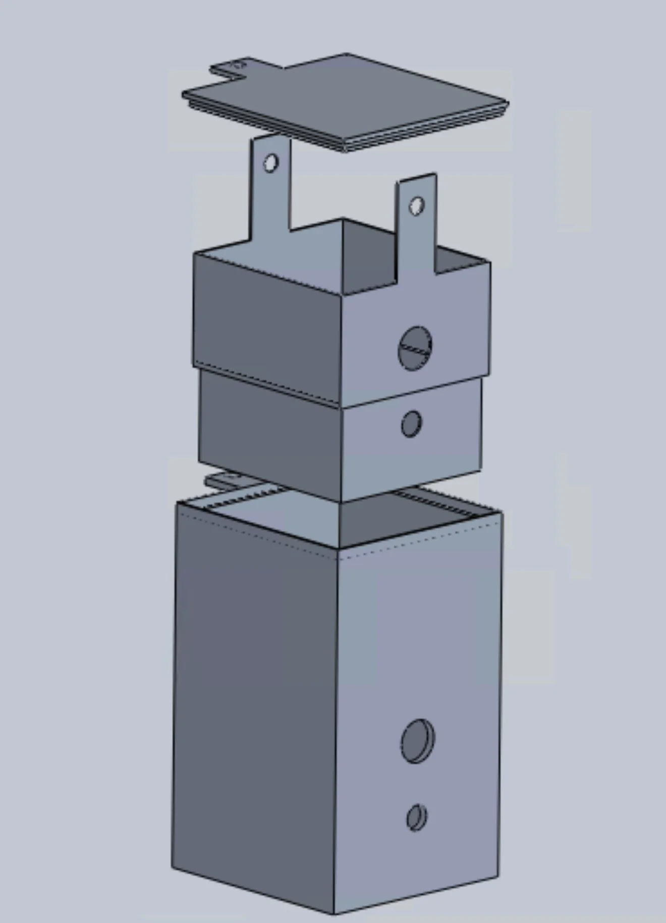 Component Casing for a Chemical Vehicle
