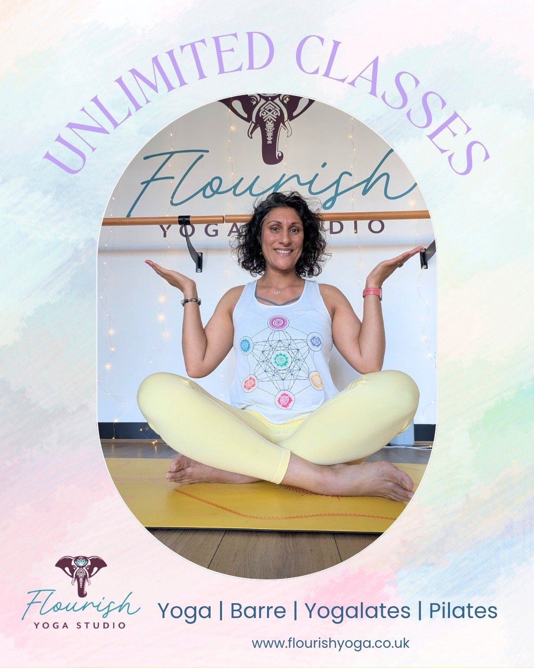 Ways to join us UNLIMITED to Flourish on and off your mat 🌱 🐝

14 days &pound;55 (intro for new clients only)
As many classes as you like for &pound;140 monthly

#FlourishYoga #TeddingtonPilates #TeddingtonBarre #Yogalates #YogalatesTeddington #Pil