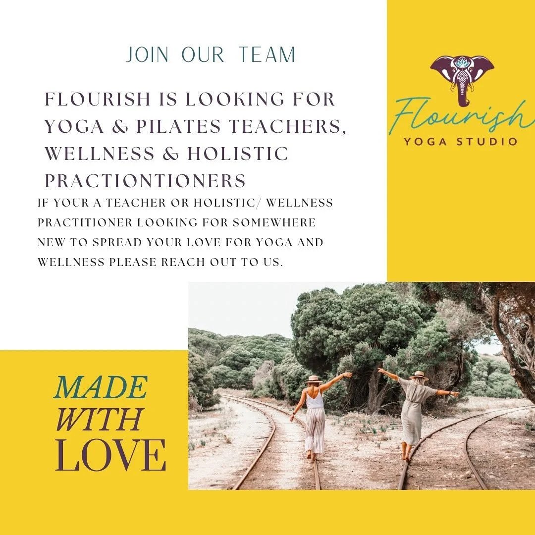 🌿 calling all teachers and wellness practitioners! 🌿

we&rsquo;re opening our doors at flourish to passionate yoga teachers, pilates instructors, and holistic wellness practitioners who&rsquo;d love to share their magic with our community ✨

if you