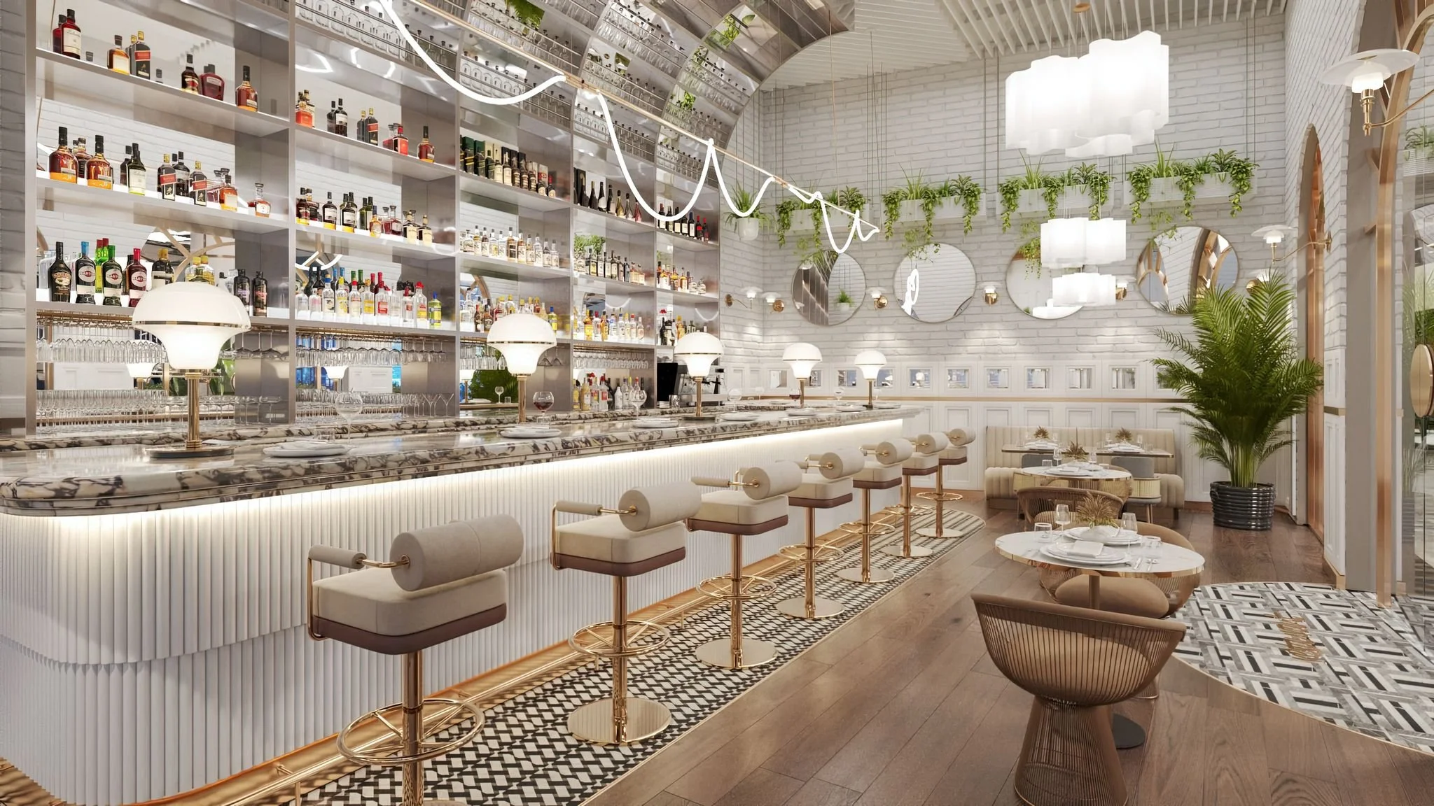 Brasserie Skyland, Istanbul, Turkey