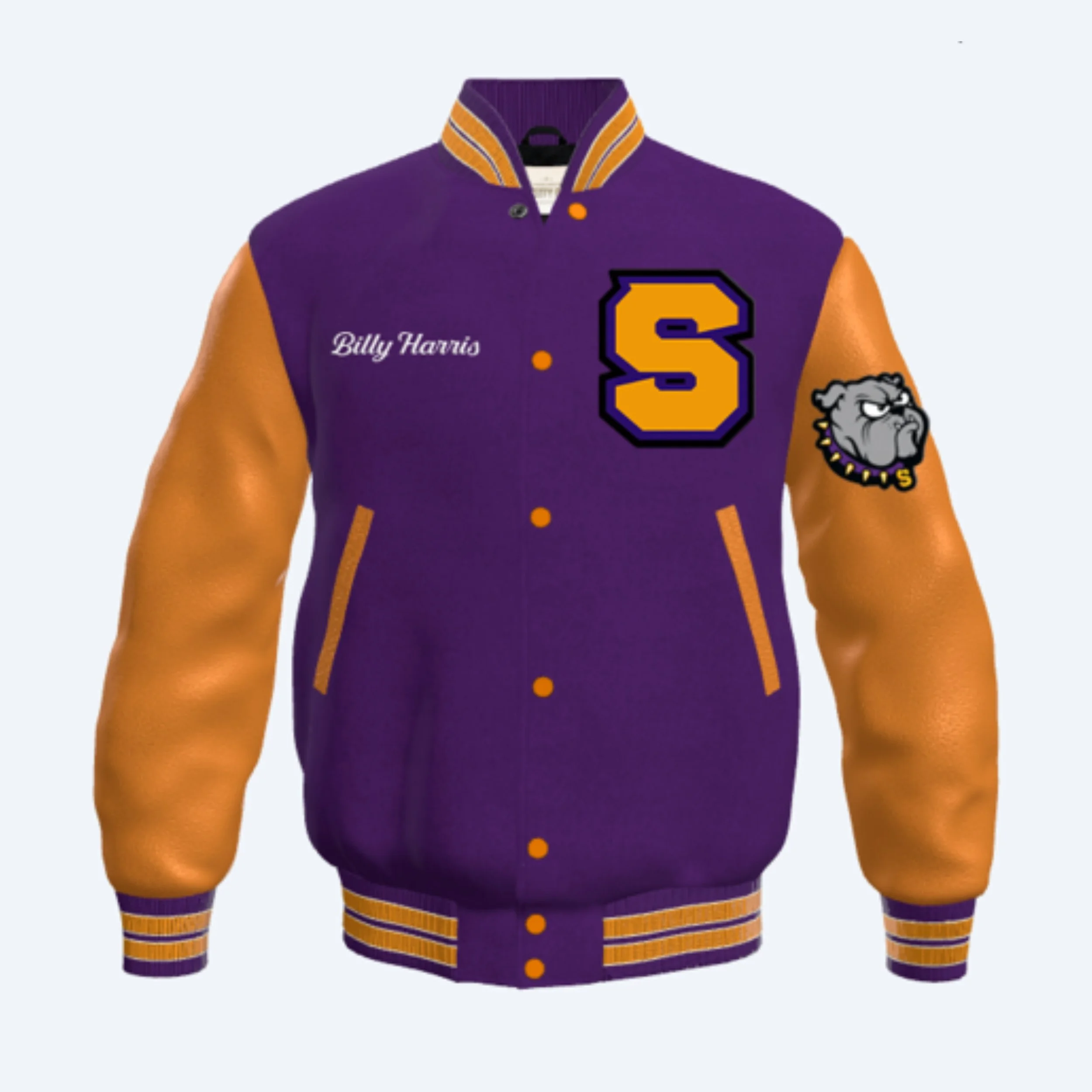 Basic Letterman Jacket