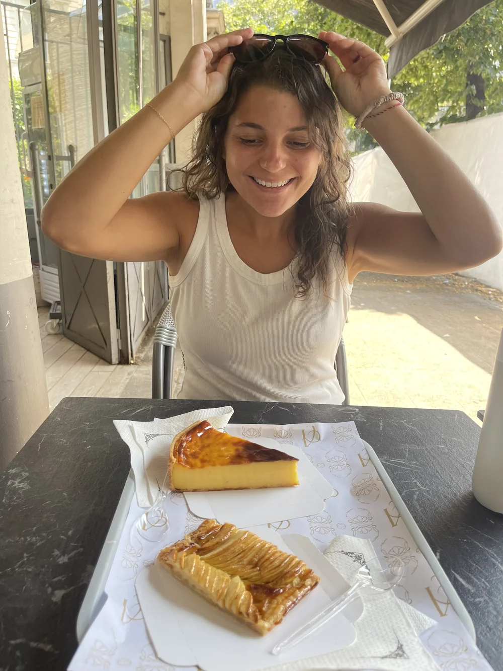 Britt looking at pastries.jpeg