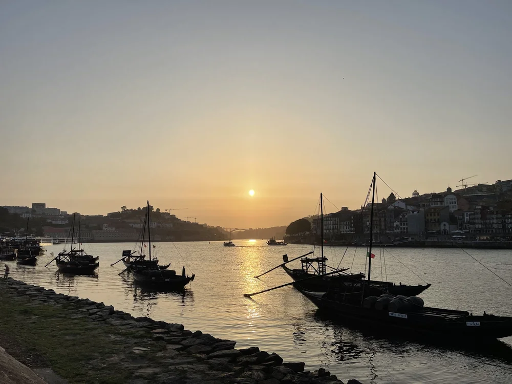 Porto sunset over the water.jpeg