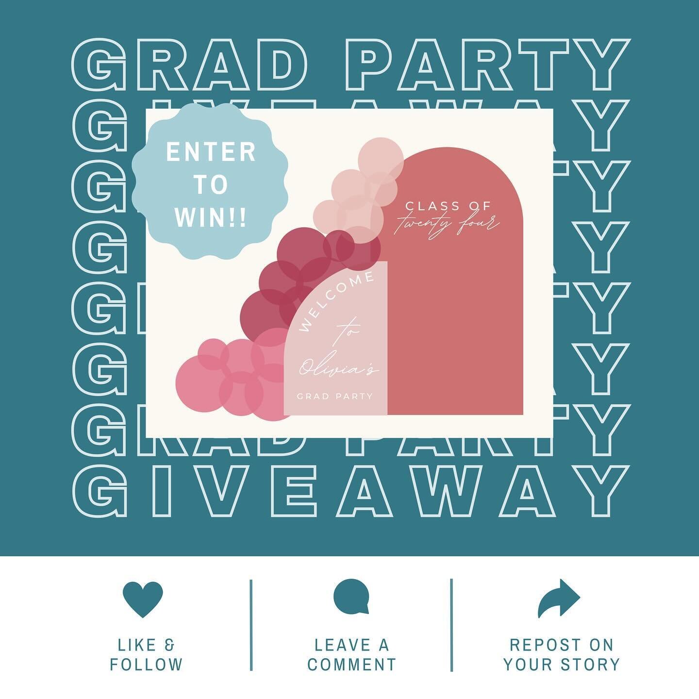 GIVEAWAY!!! Grad season is just around the corner and we are so proud of each and every one of you! You all deserve the best and we are here to make your day truly memorable!

We have partnered with @oliveandtwigdesignco for an amazing #giveaway! Ent