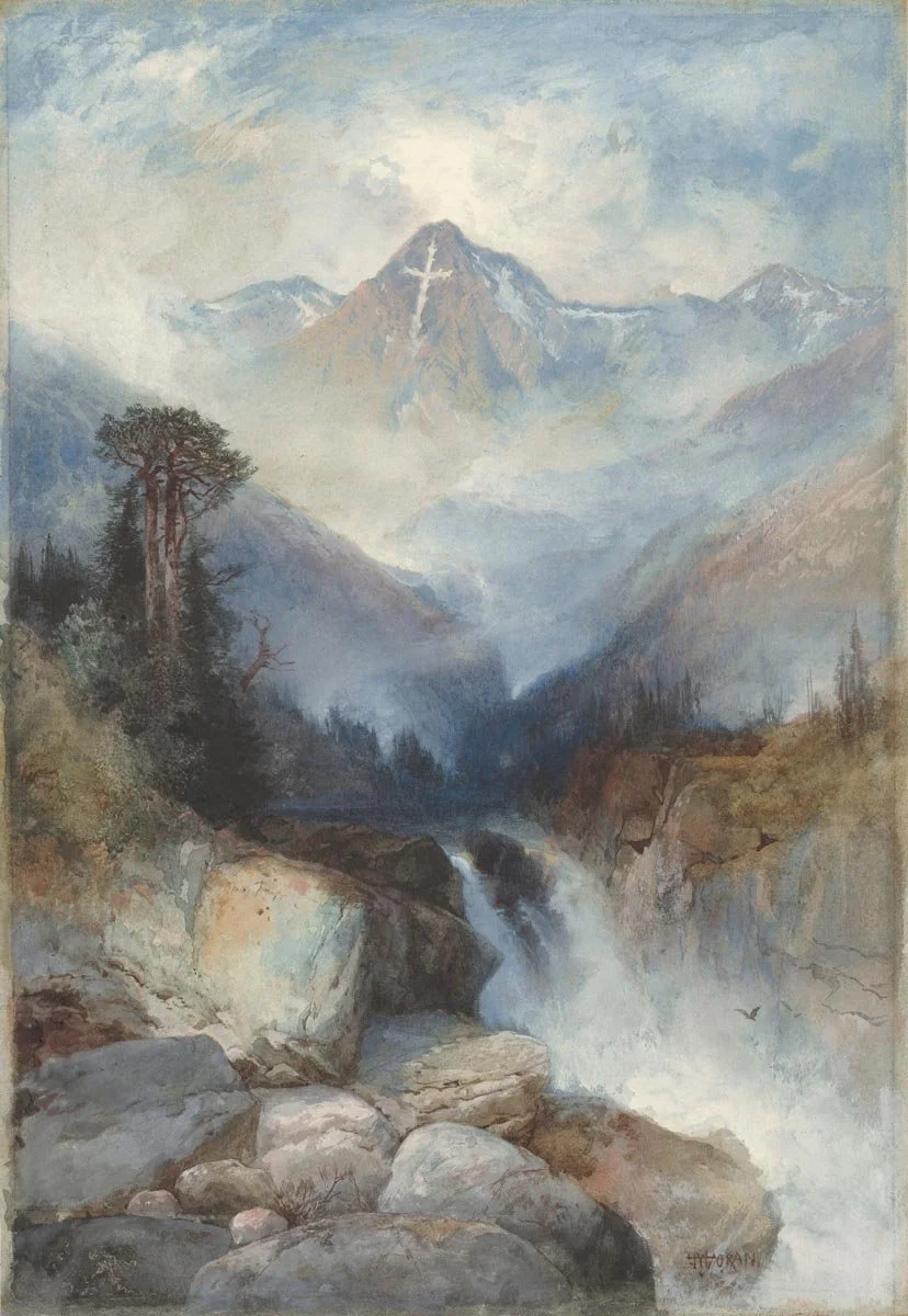 Thomas Moran, Mountain of the Holy Cross, 1890