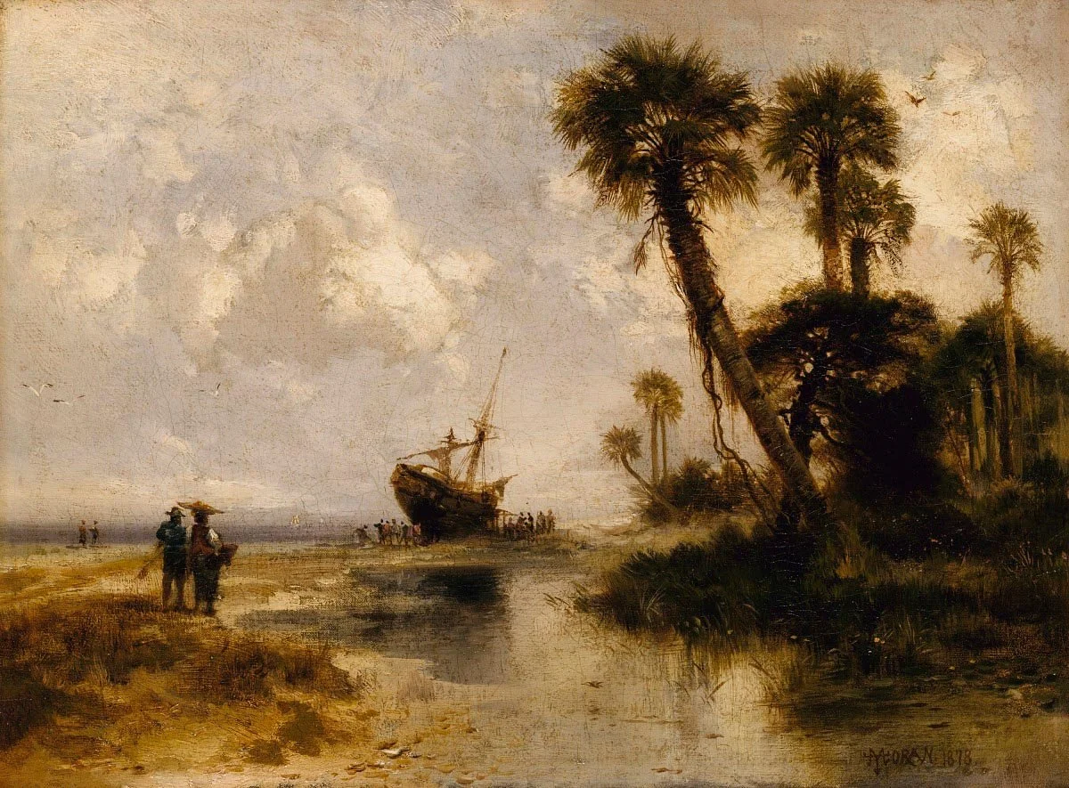Thomas Moran, Fort George Island, Florida, 1878