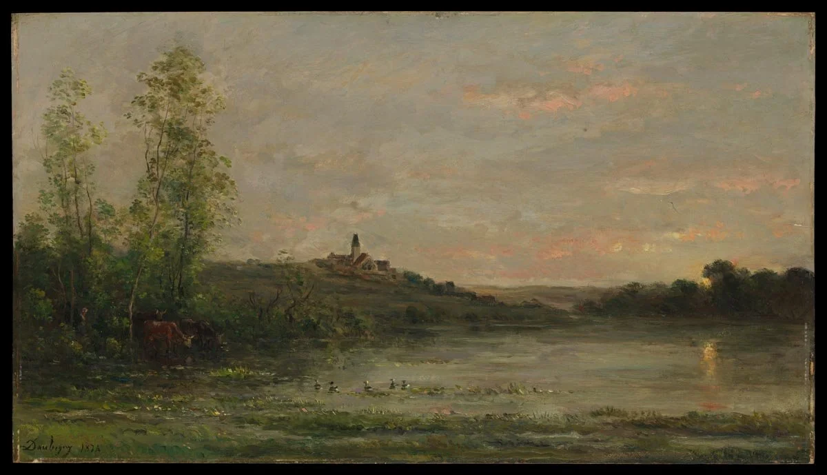 Charles-François Daubigny, The Seine: Morning, 1874