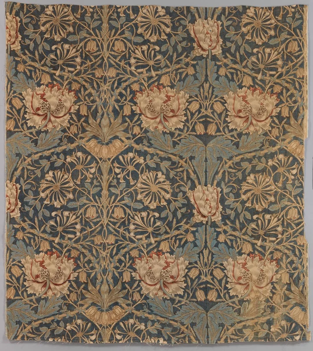 William Morris, Honeysuckle, design registered 1876