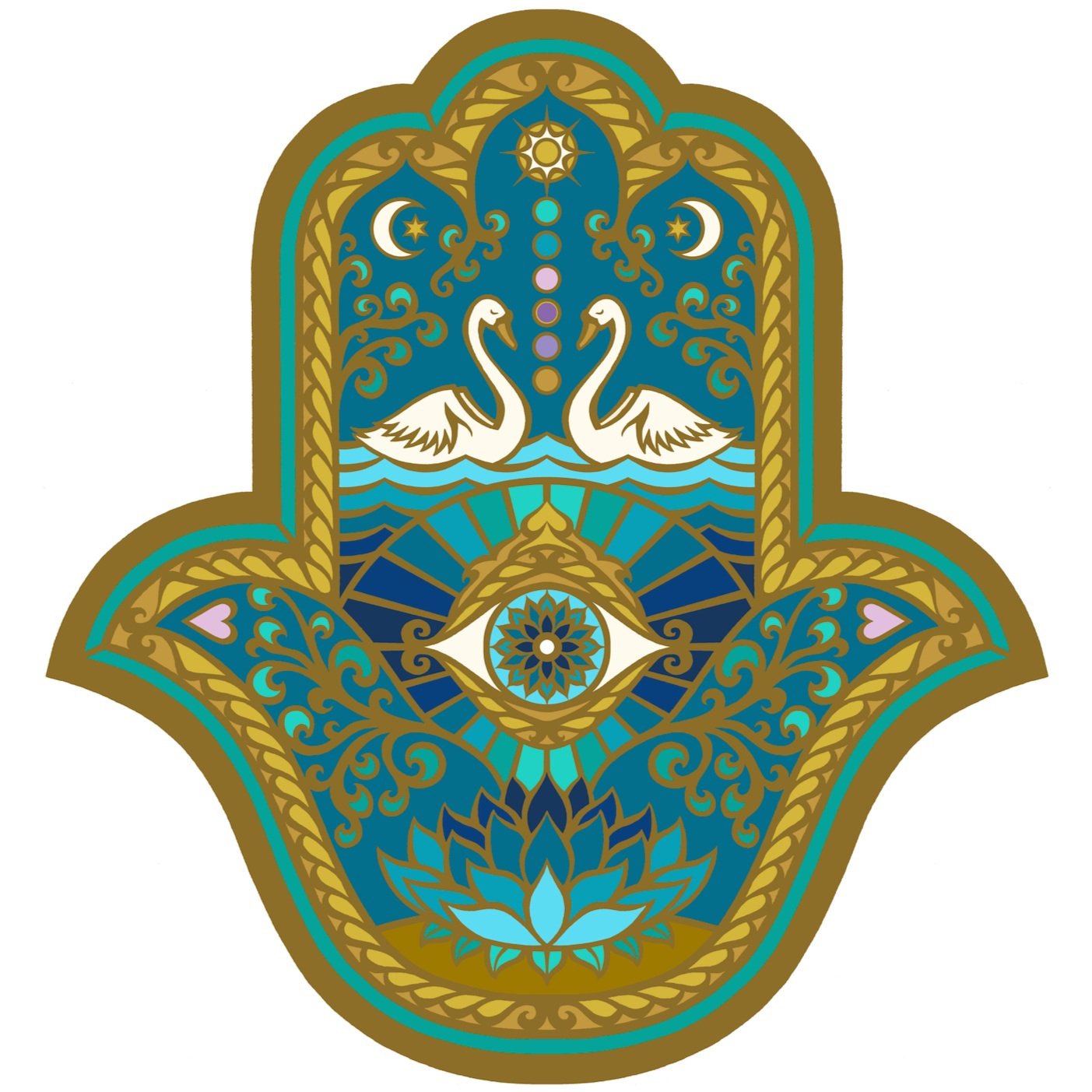 Hamsa Hand - Tuula Tuisku Honkanen