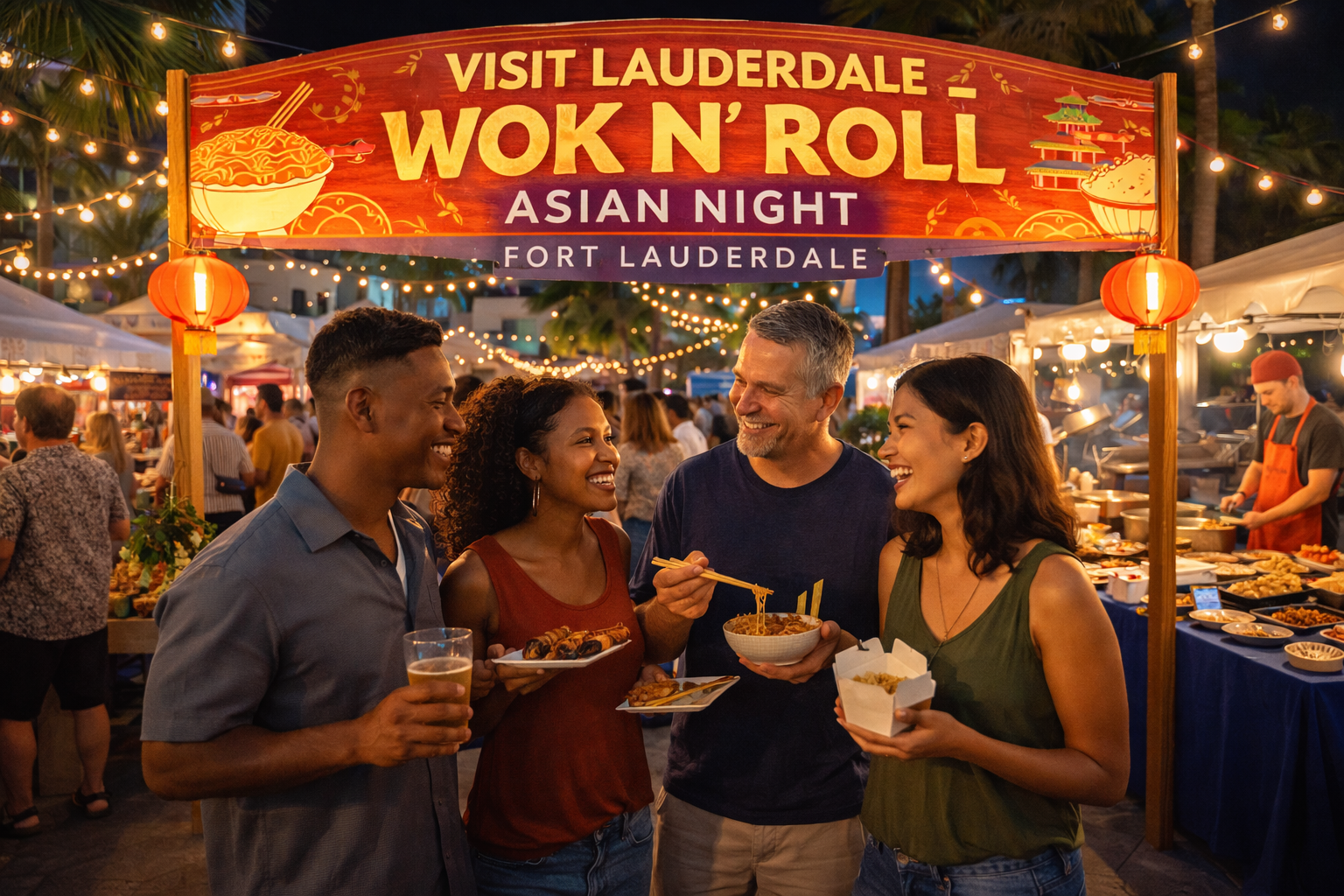 Wok n' Roll - Visit Lauderdale Wine & Food Festival