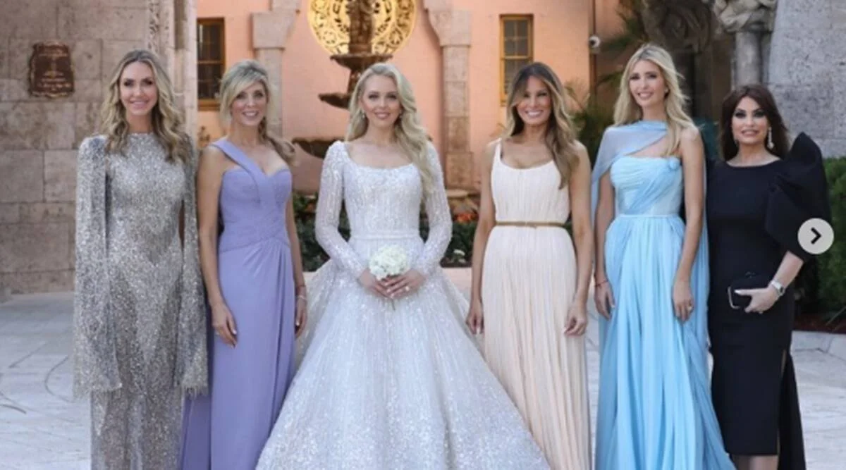 Lara Lea Trump, Marla Maples, Tiffany Trump,  Former First Lady Melania Trump, Ivanka Trump, Kimberly Guilfoyle