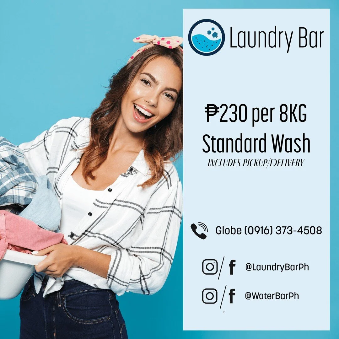 We pickup &amp; deliver within Makati &amp; BGC.  #LaundryBarPh #DirtyClothes Laundry Bar 
.
.
#laundrydelivery  #laundrypickup #laundryph #cleanclothes #laundryservice  #washclothes #laundrymanila #laundrymnl