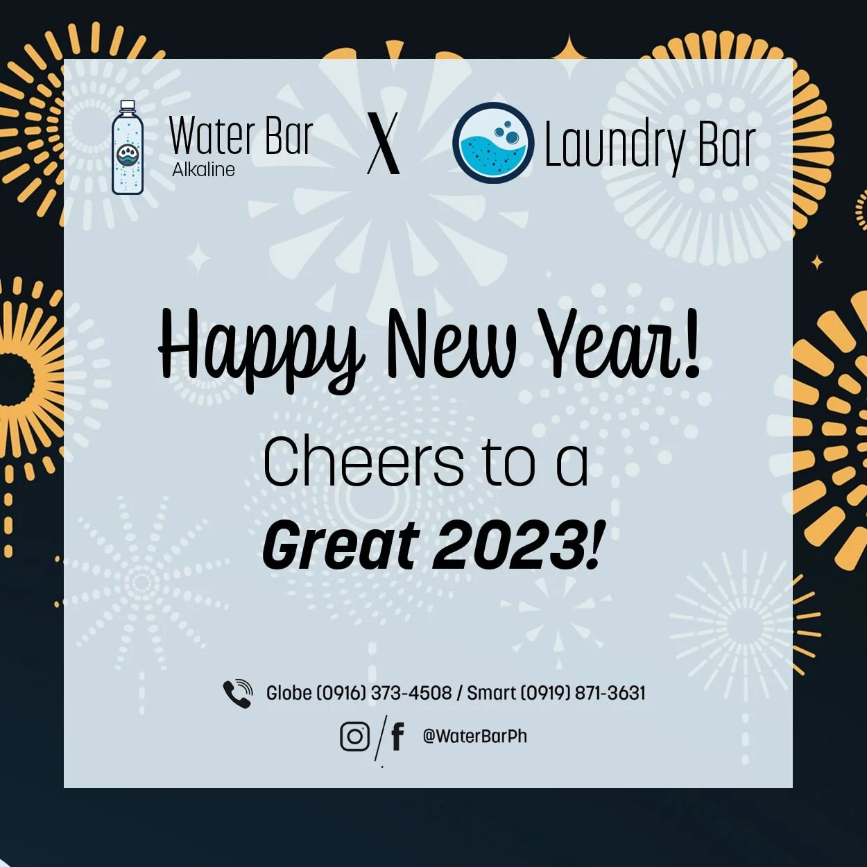 Happy New Year! To another great year to come! 🥂
#WaterBarPh Water Bar 
.
.
#WaterDelivery #alkaline #drinkmorewater #hydrate #stayhydrated #WaterMnl #minerals #antioxidants