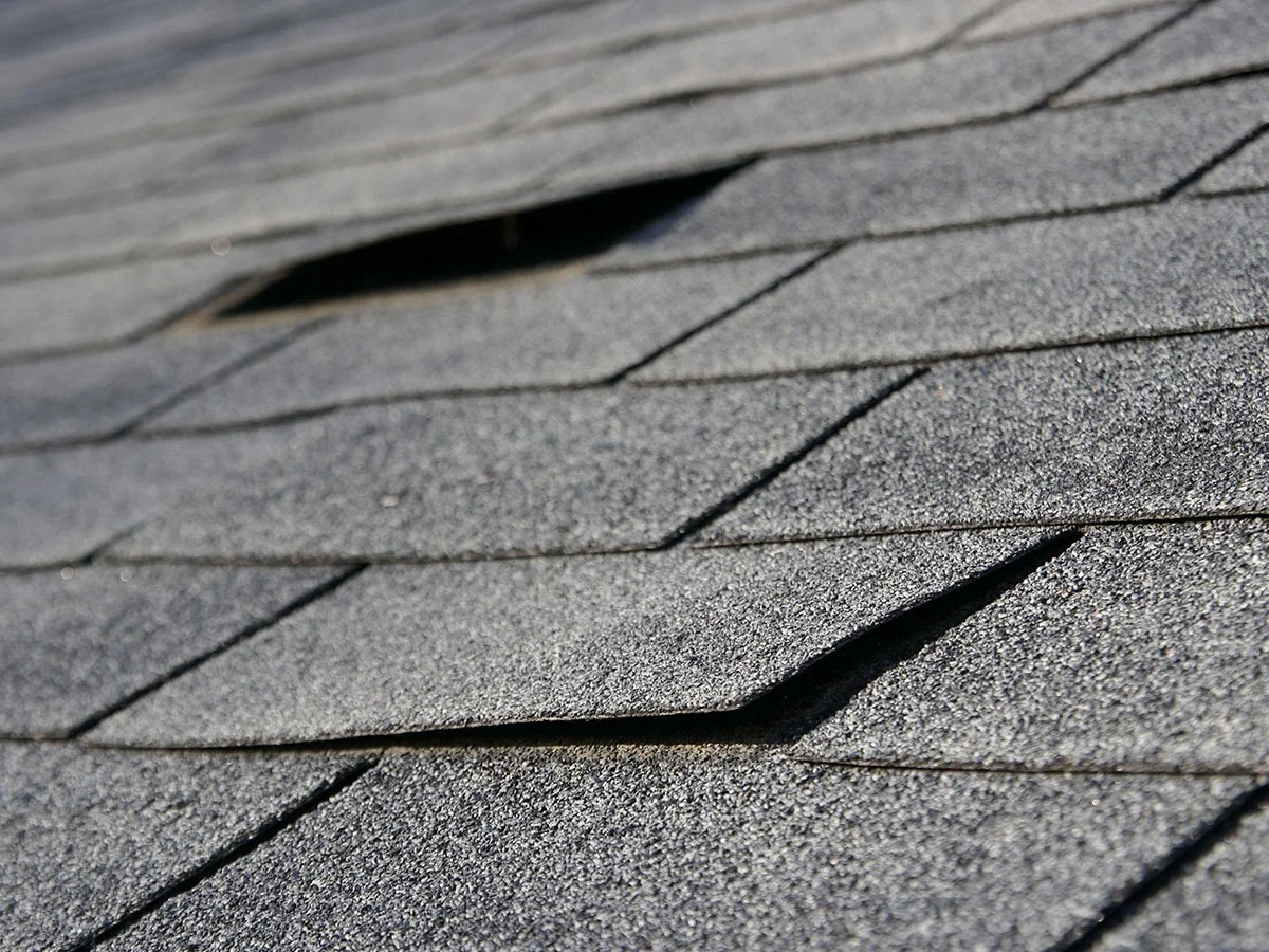 Failed Shingles That Promote Water Intrusion
